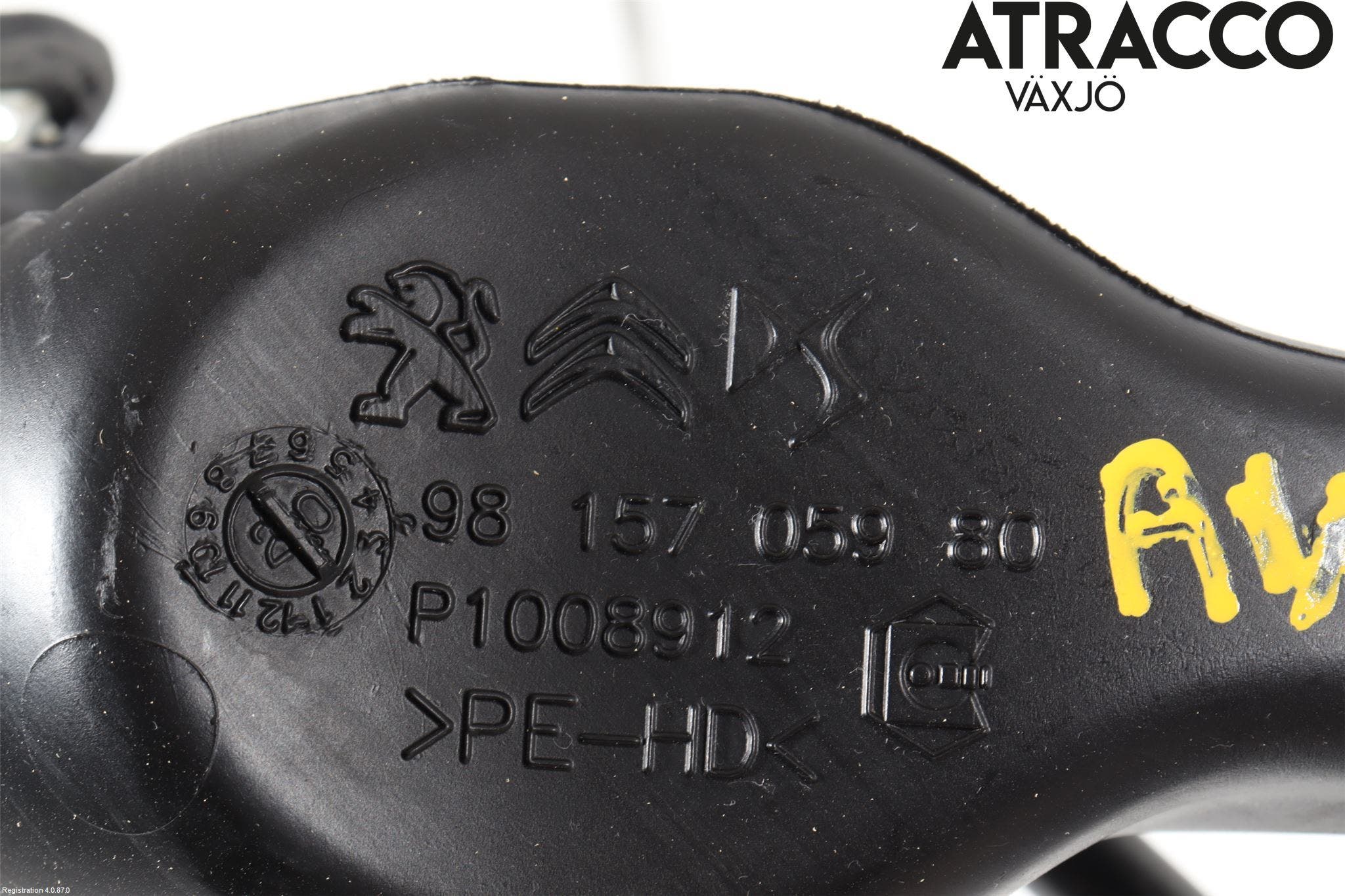 Toyota PROACE CITY 20- Bränslepåfyllnrör-Slang