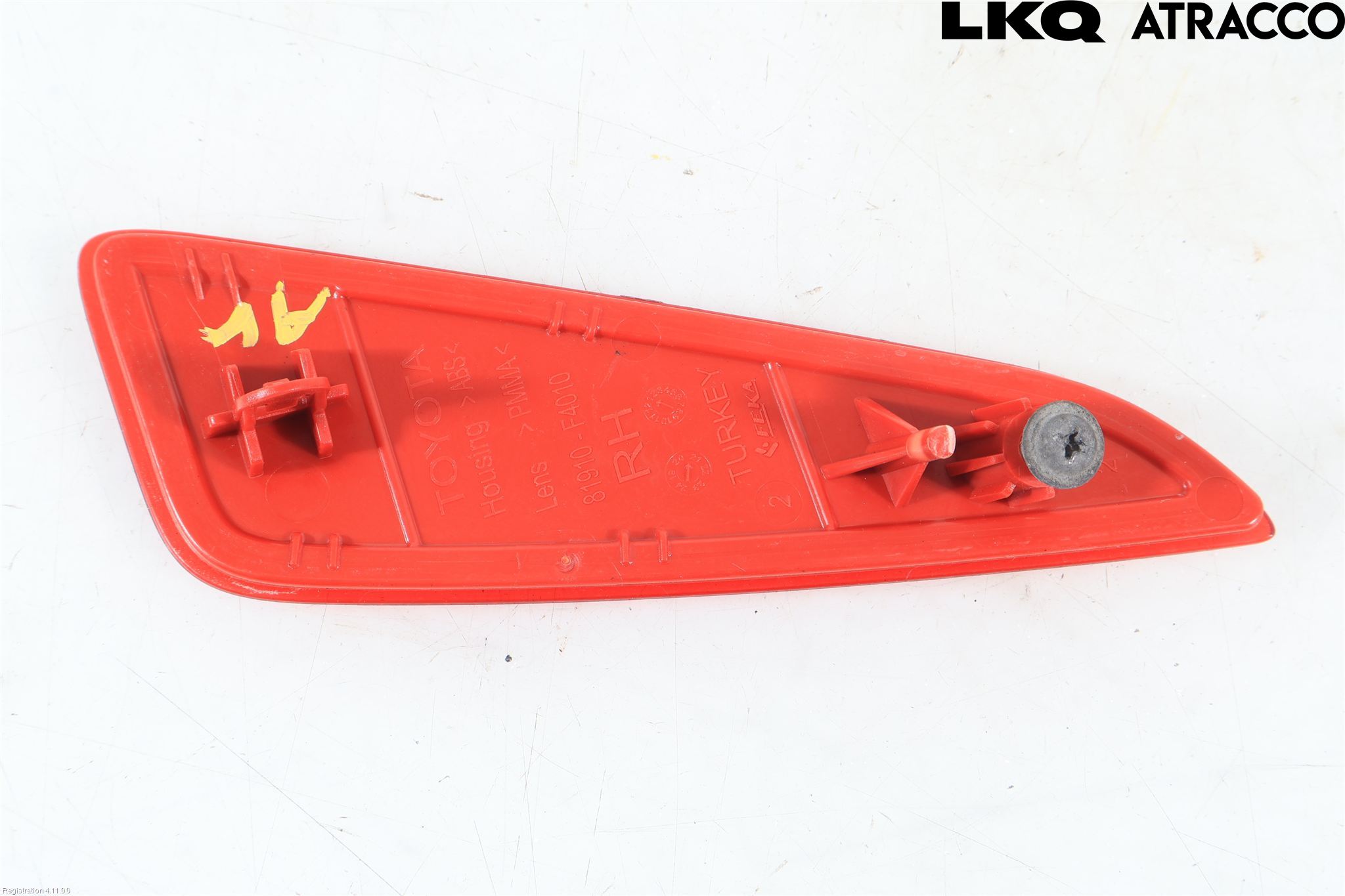 Toyota YARIS XP21 20- Dimljus/Reflex Bak