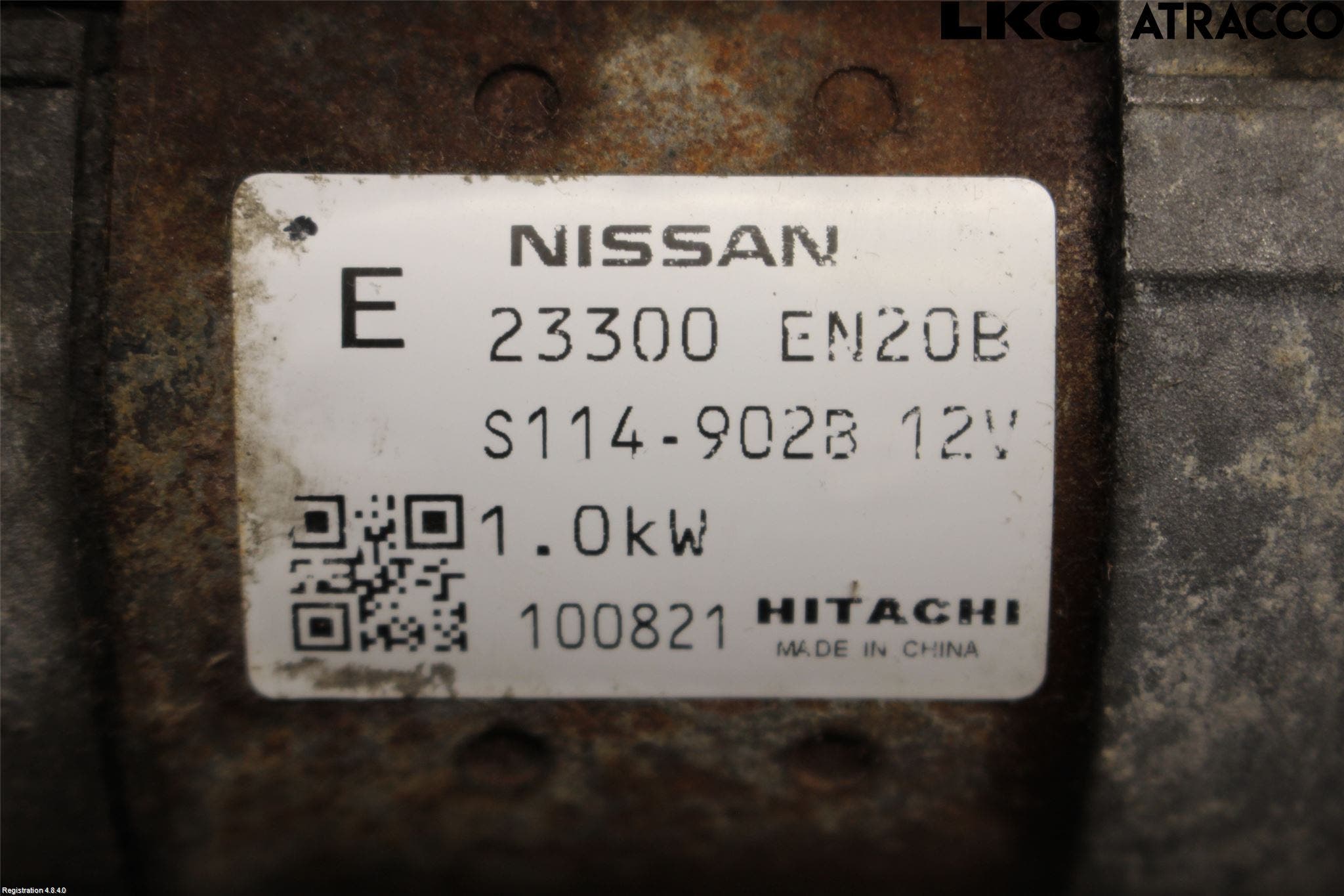 Nissan QASHQAI 10-14 Startmotor