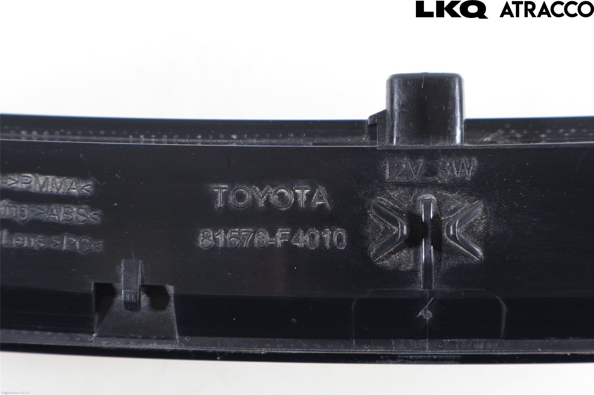 Toyota C-HR 16-23 Bromsljus Bakruta
