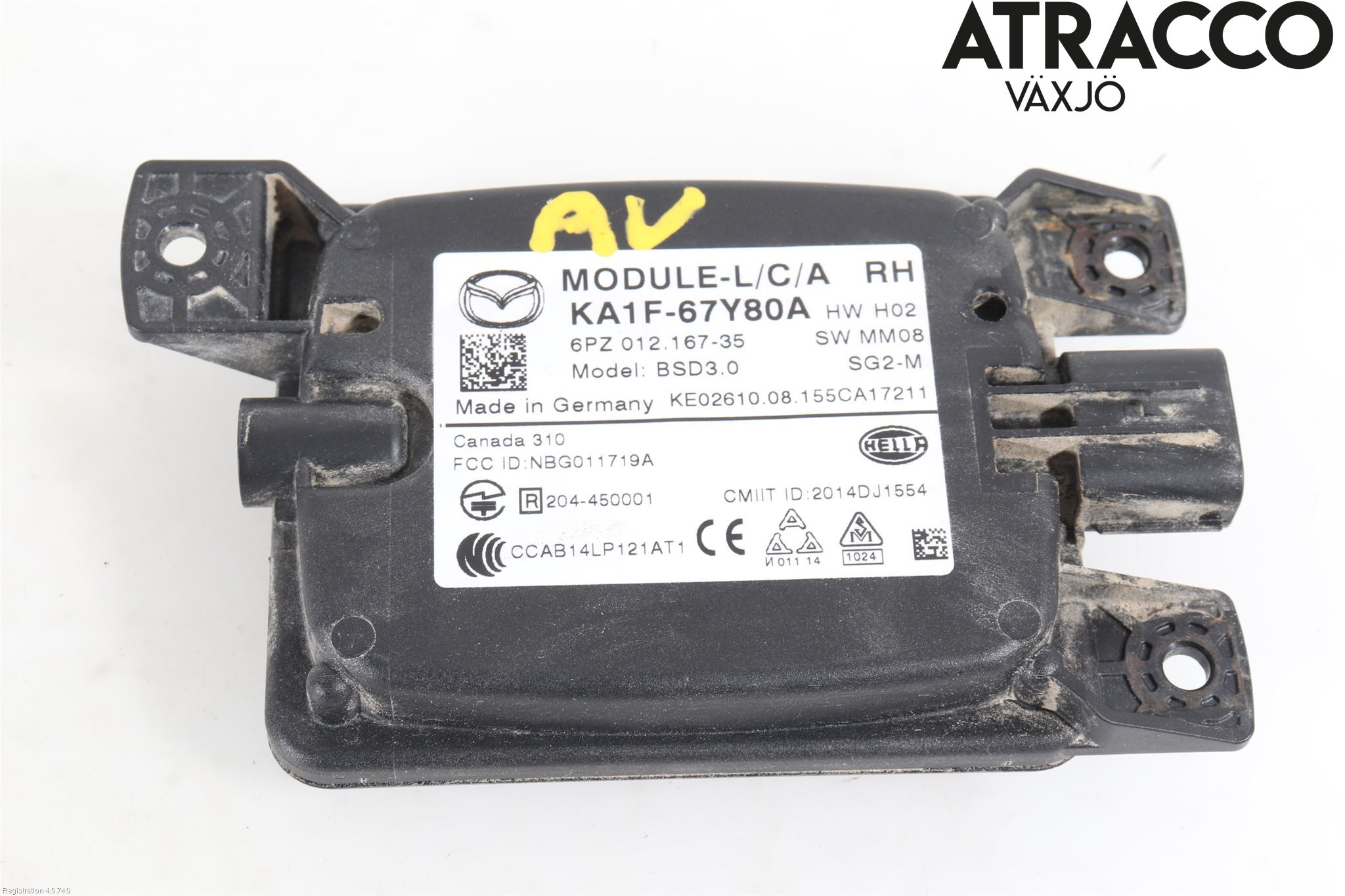 Mazda CX-5 12-17 Sensor Aktivt Kollisionsskydd