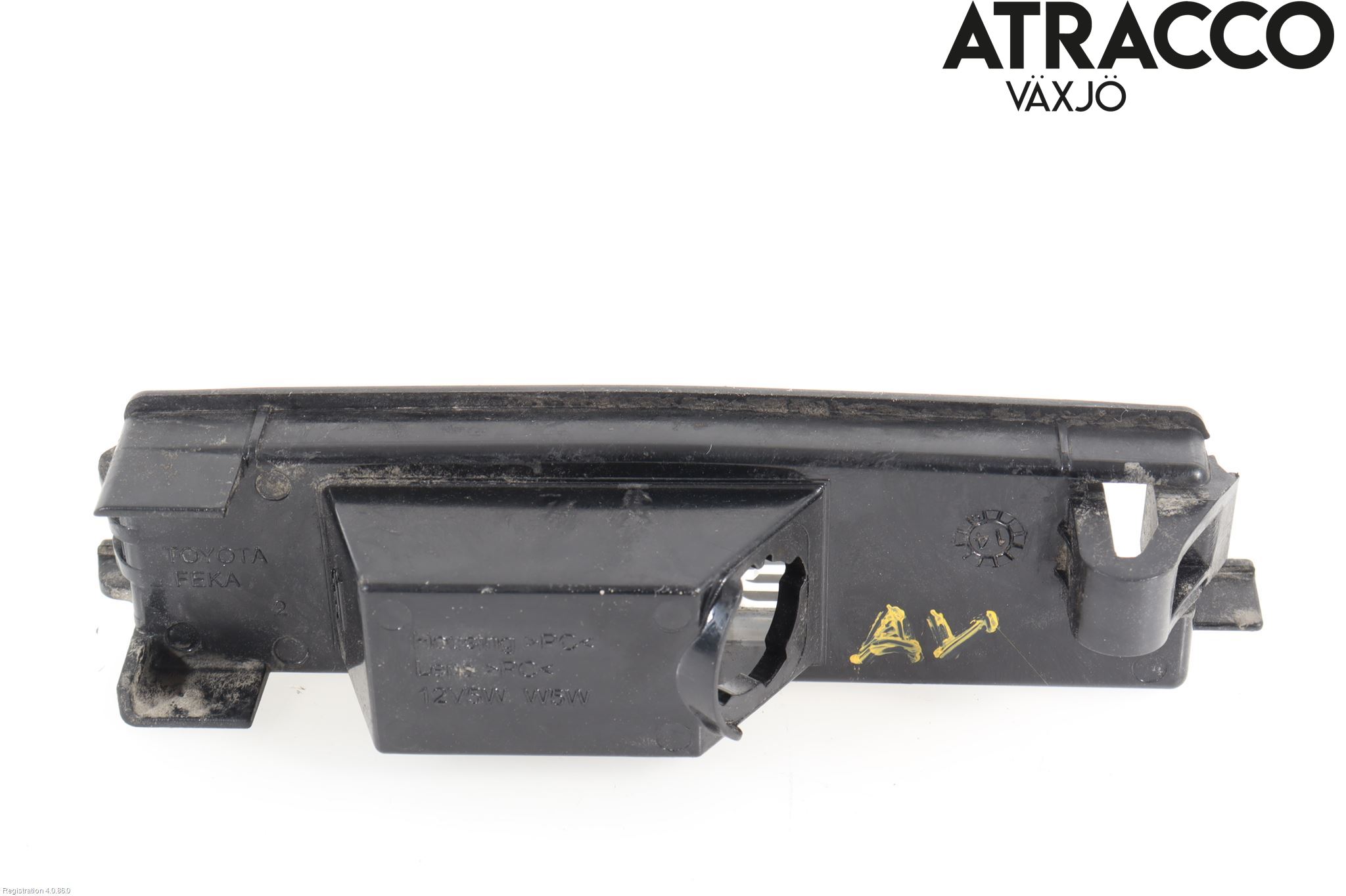 Toyota AURIS 13-19 Skylt Belysning