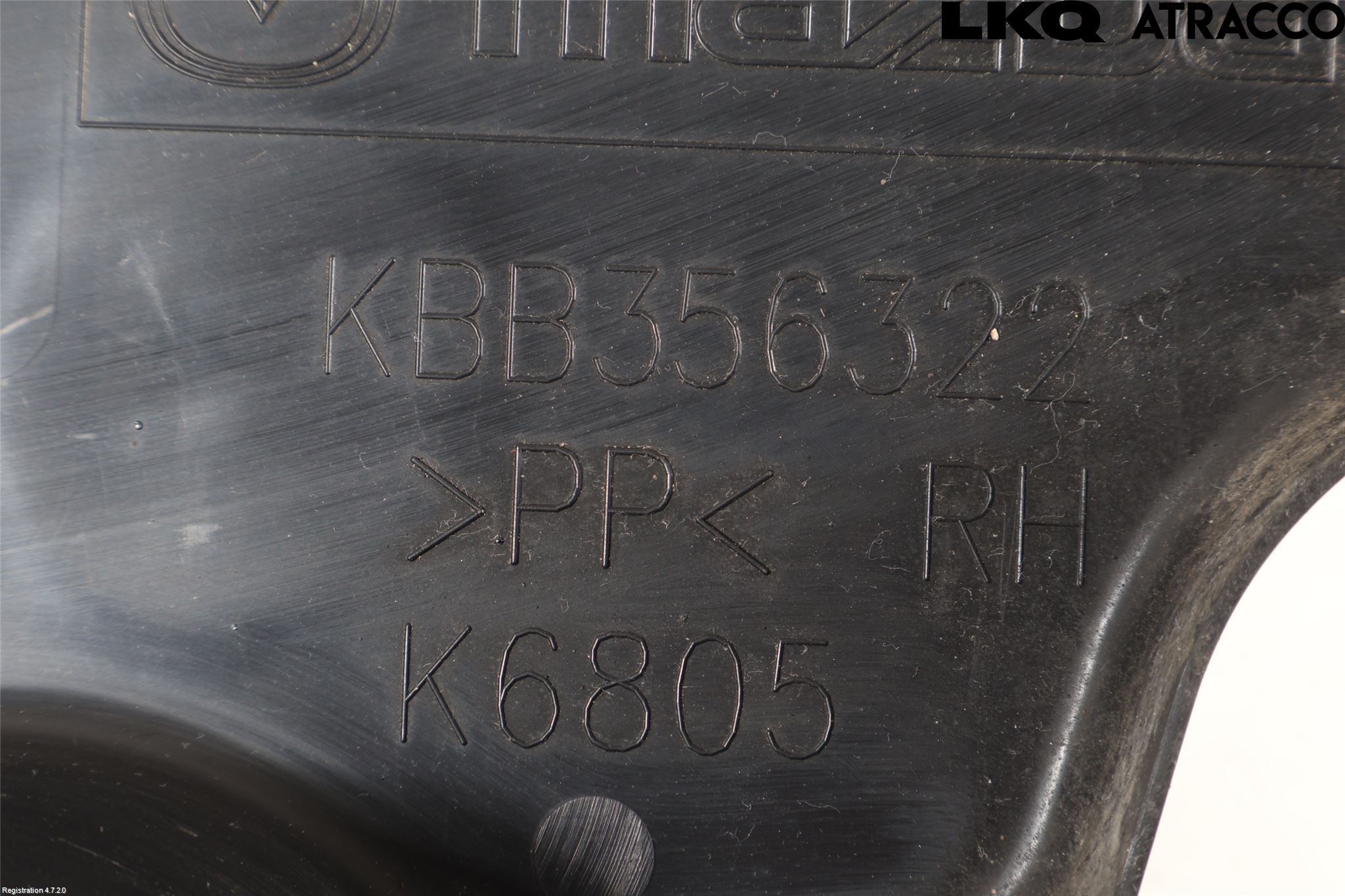 Mazda CX-60 22- Hasplåt Plåt-Plast