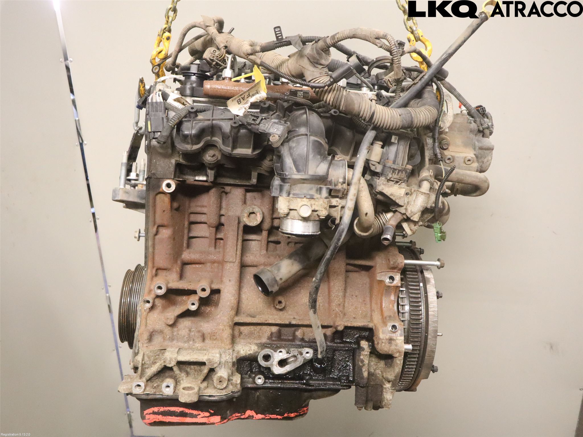 Ford TRANSIT SKÅP/BUSS 14-22 Motor Diesel