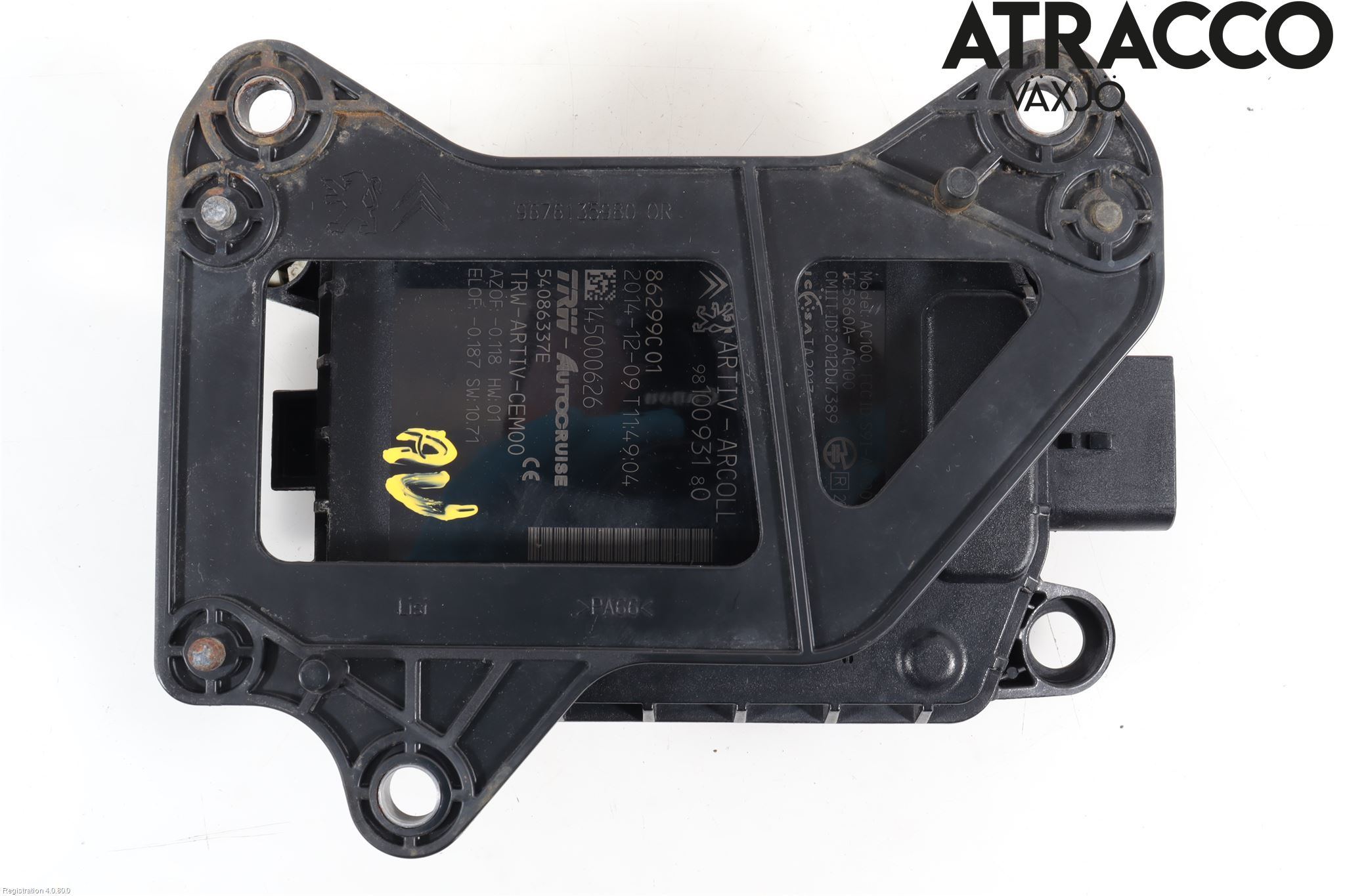 Peugeot 308 14-21 Sensor Aktivt Kollisionsskydd