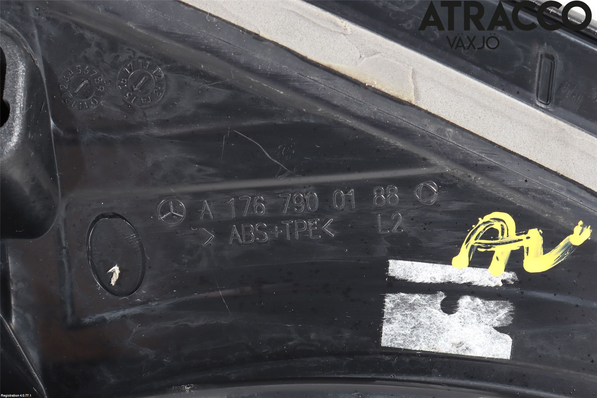 Mercedes-Benz MB A-KLASS (W176) 13-18 Spoiler Baklucka
