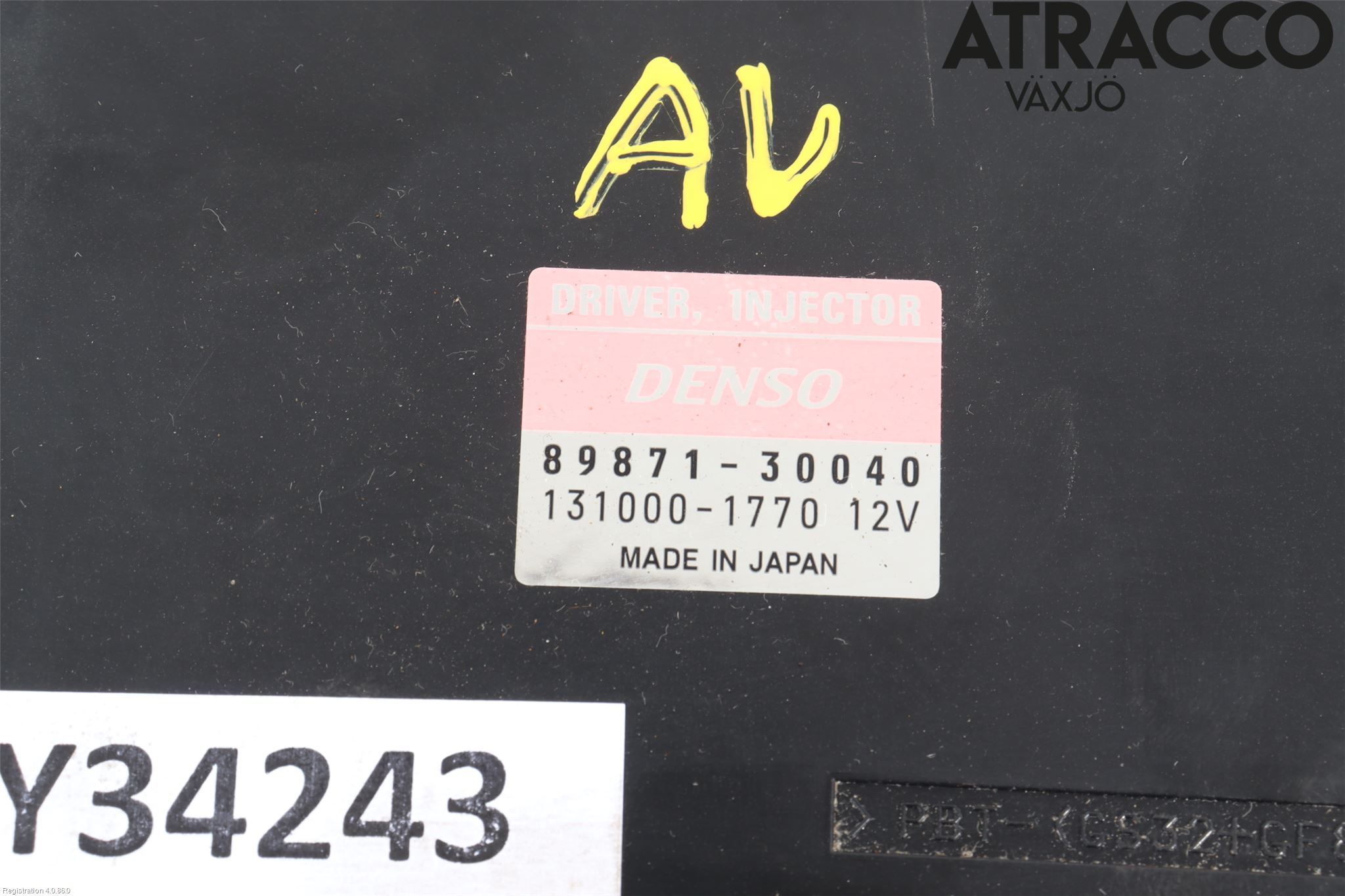 Lexus RX AL20 16-22 Styrenhet Övrigt