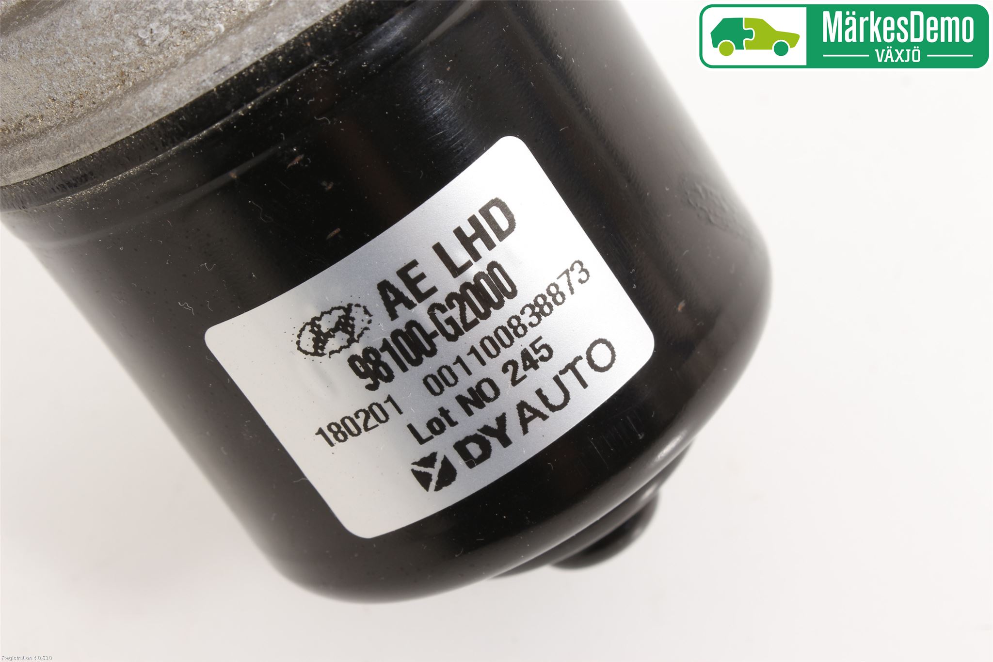Hyundai IONIQ AE 17-22 Torkarmotor Vindruta