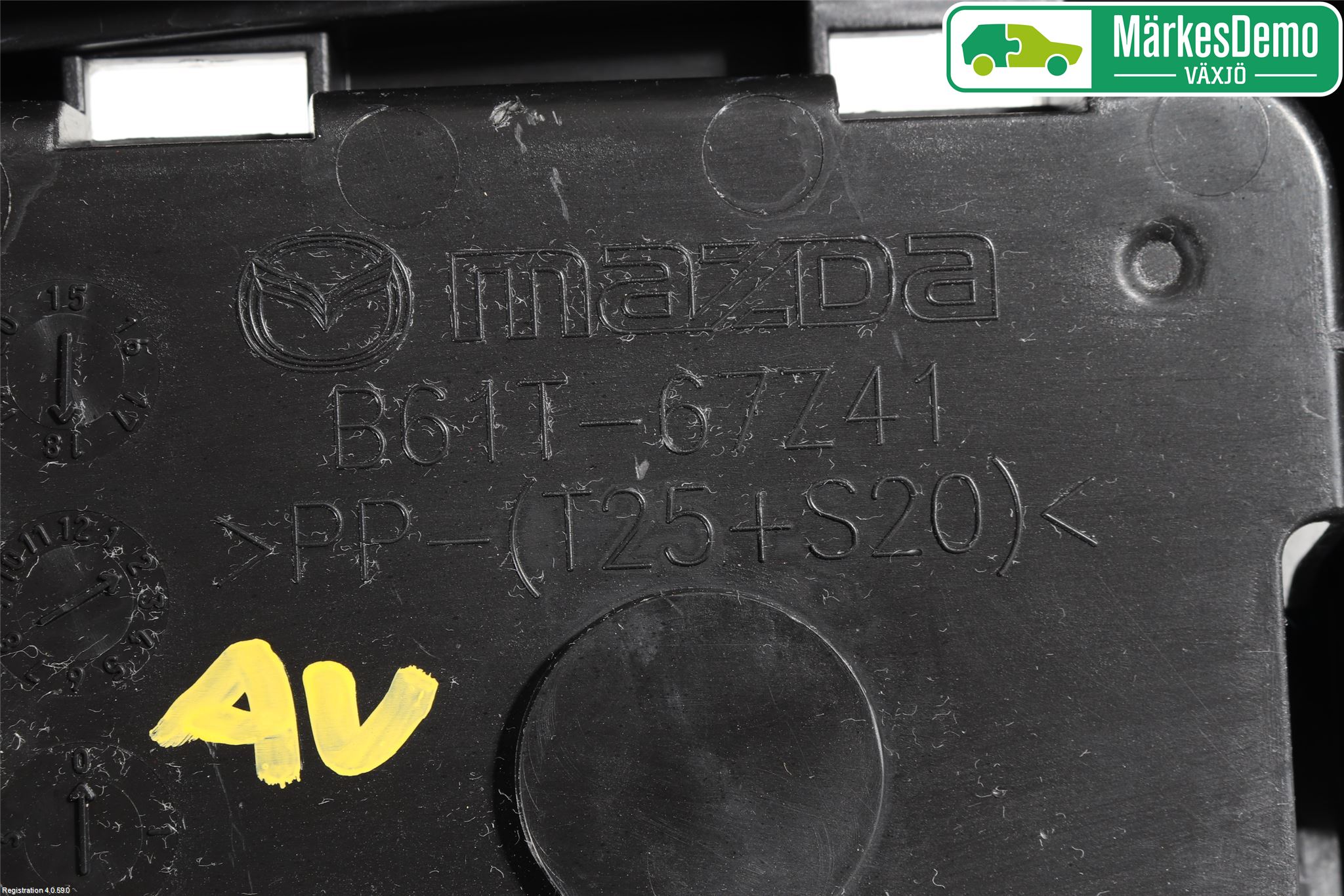 Mazda 3 III 14-19 Sensor Aktivt Kollisionsskydd