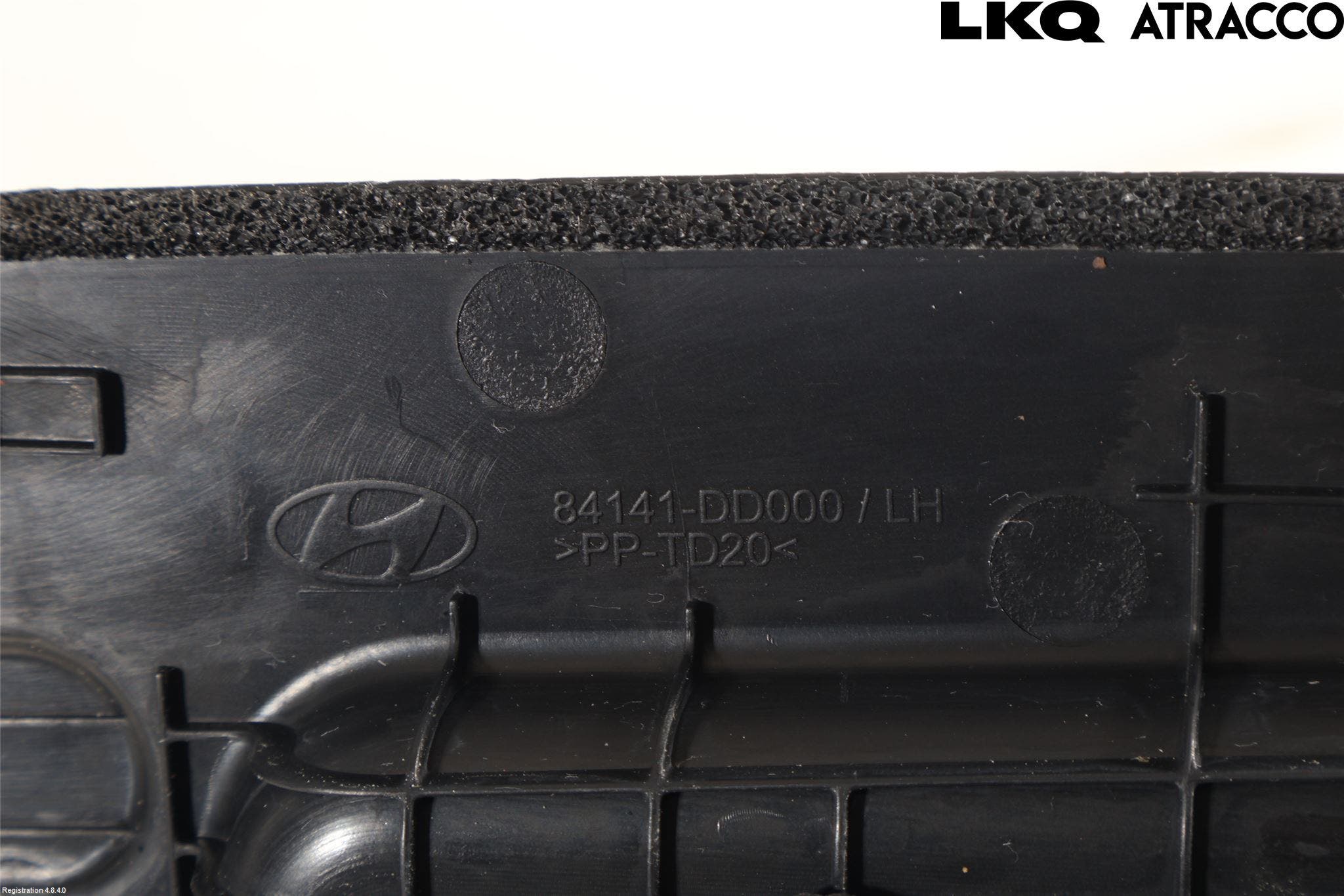 Hyundai KONA/ELECTRIC OS 18-23 Skärm Hörn Utfyllnad Fram