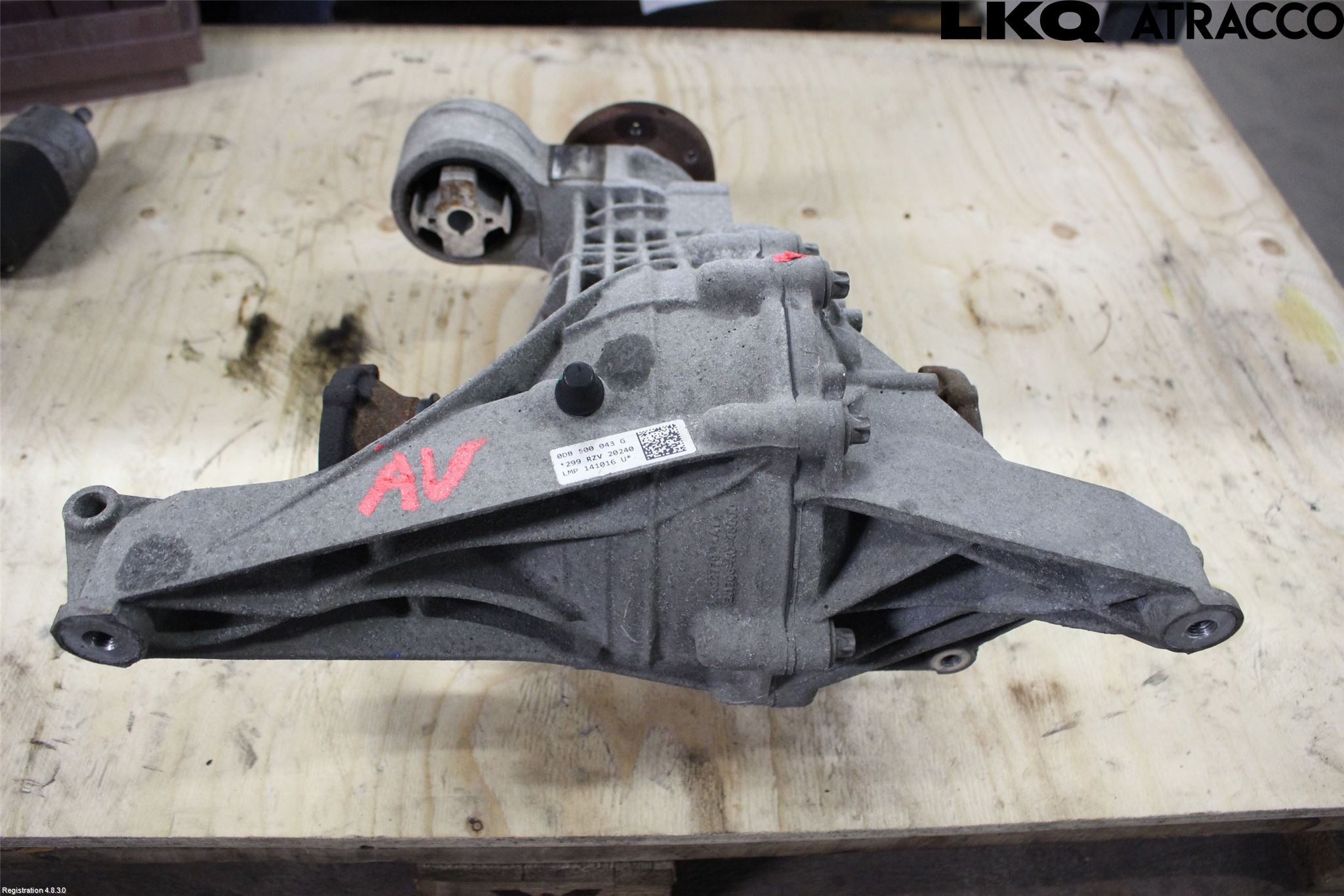 Audi A4/S4 B9 16-19 Bakväxel-Diff