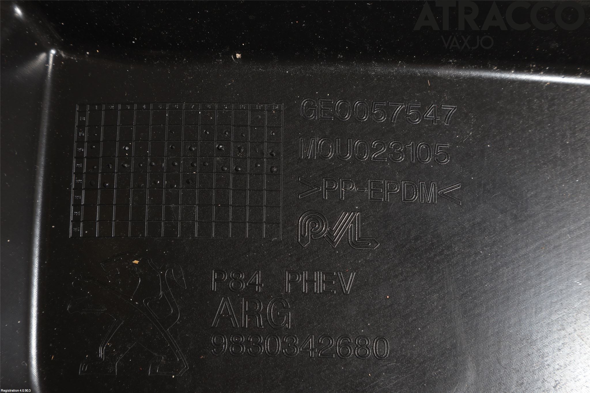 Peugeot 3008 17-24 Skärm Inner