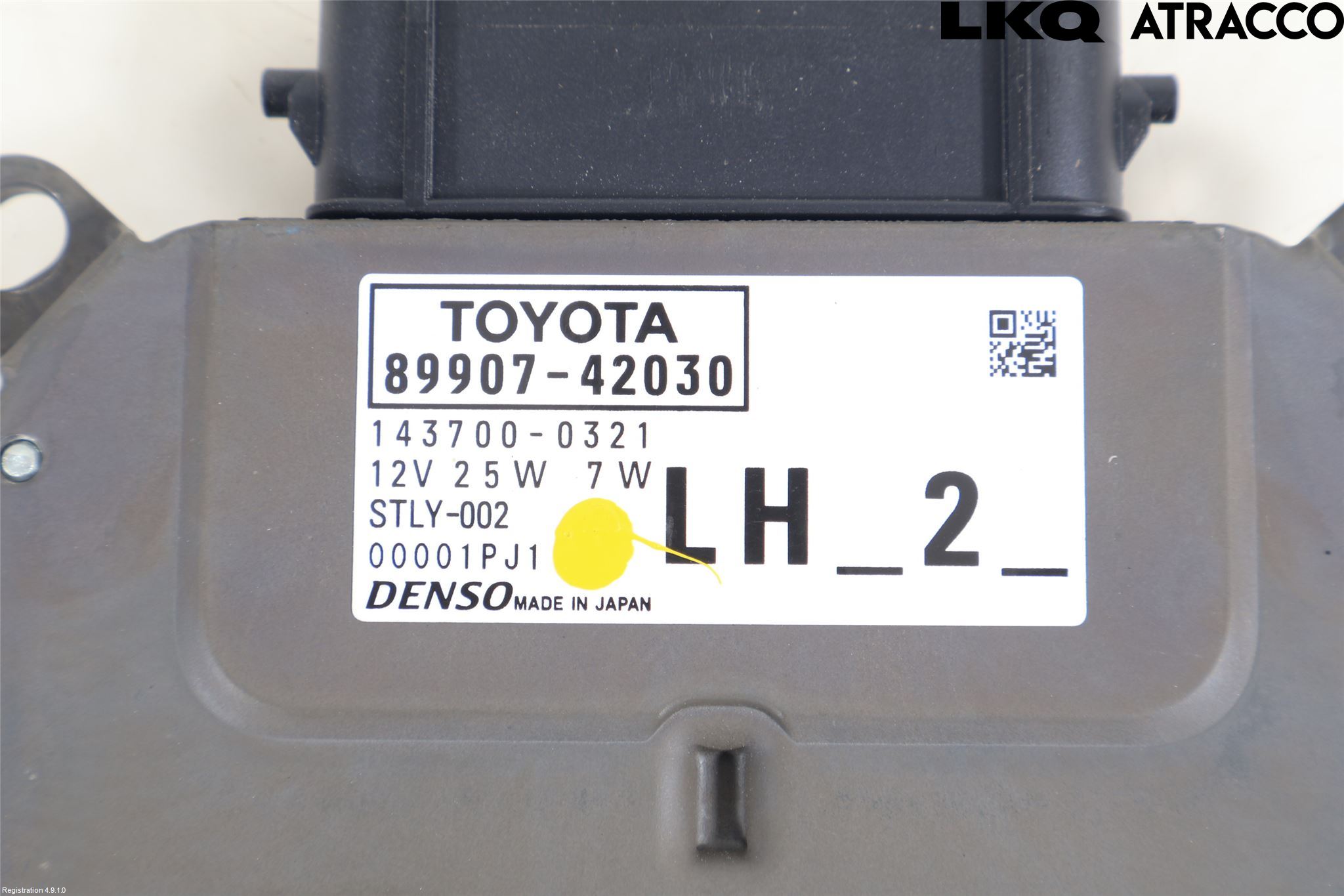 Toyota RAV4 19- Styrenhet Strålkastare