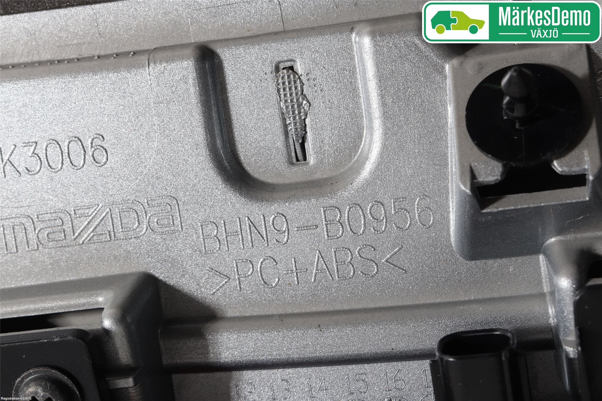 Mazda 3 III 14-19 Spoiler Baklucka