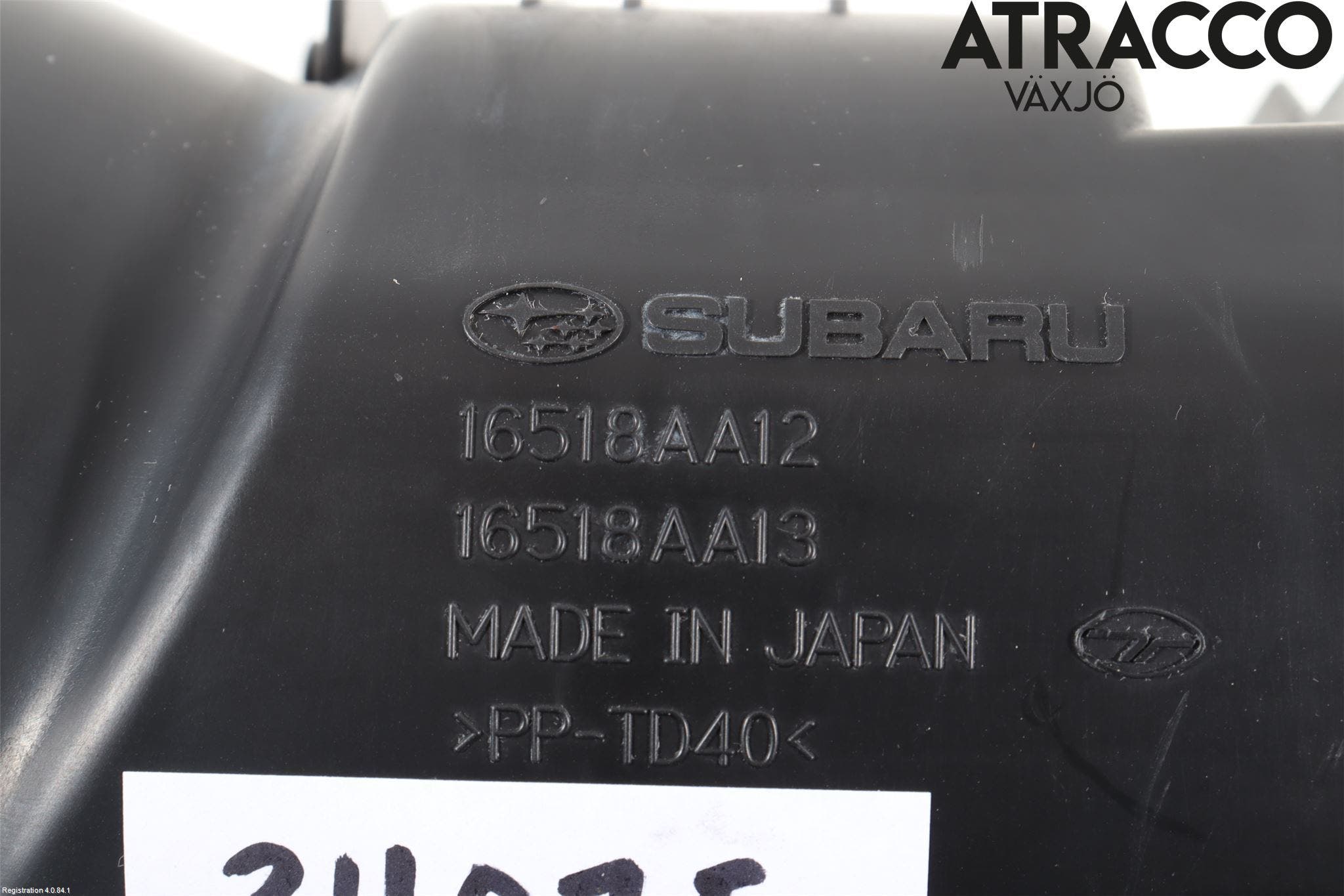 Subaru XV 18-22 Luftrenare