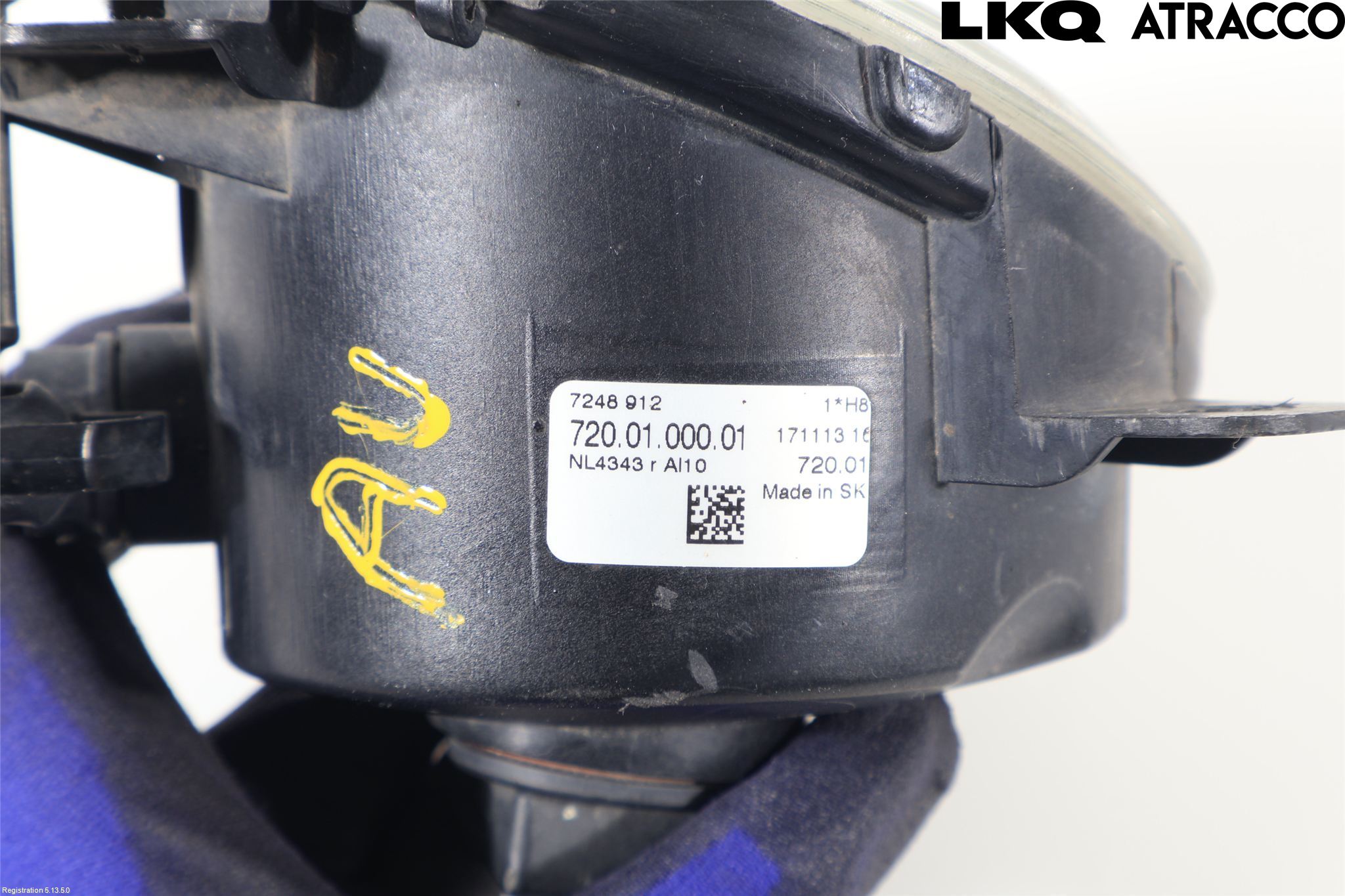 BMW 3 F30/F31/F80 12-19 Dimljus-Varselljus Fram