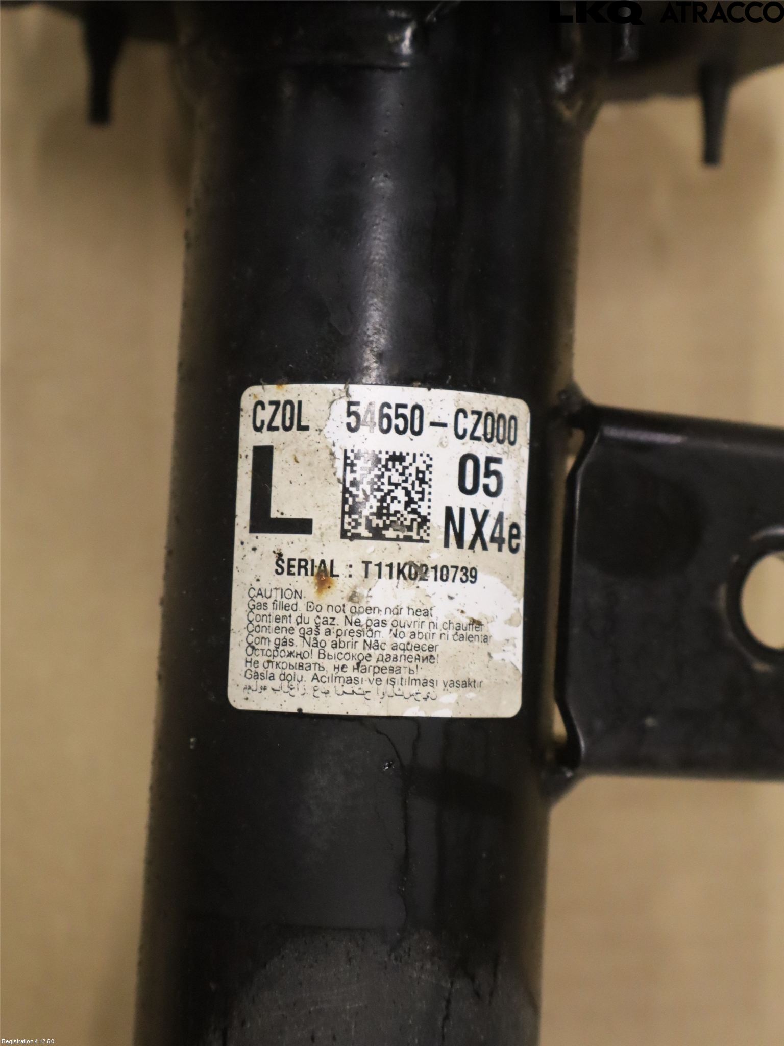 Hyundai TUCSON 05- Fjäderben Fram Vänster