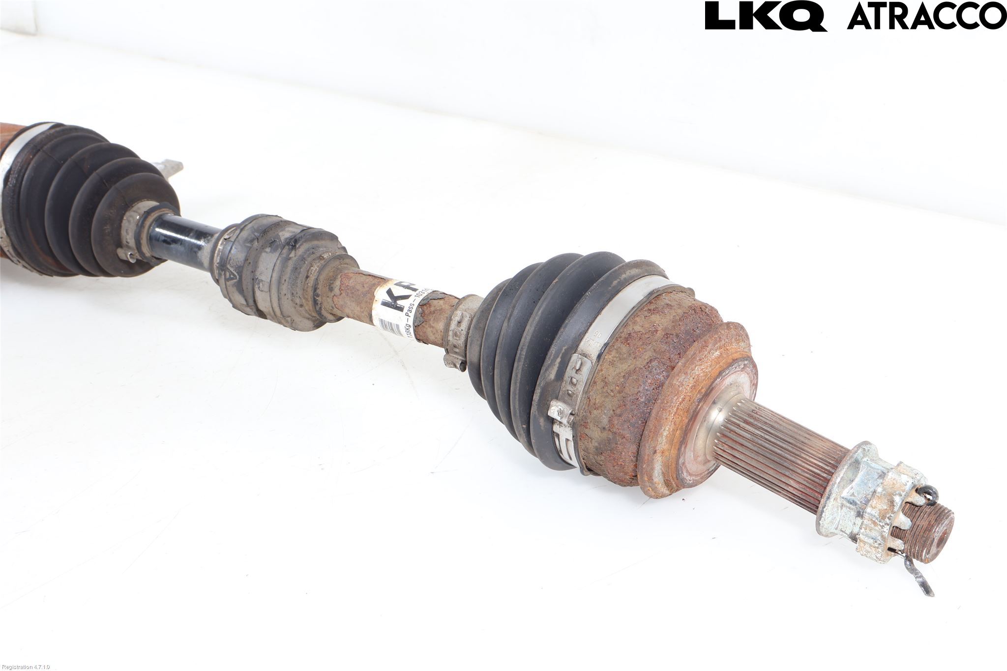 Nissan QASHQAI 14-17 Drivaxel Fram Höger