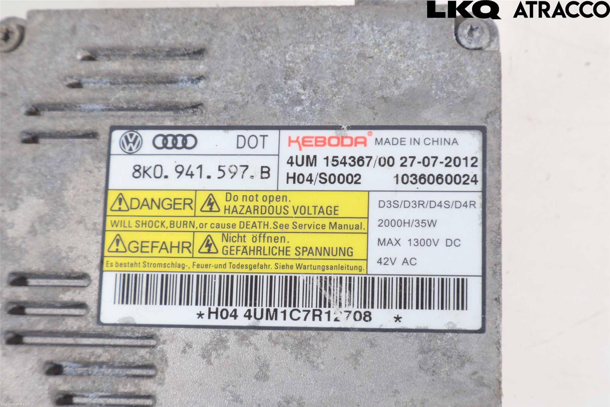 Volkswagen VW PASSAT 11-14 Styrenhet Strålkastare