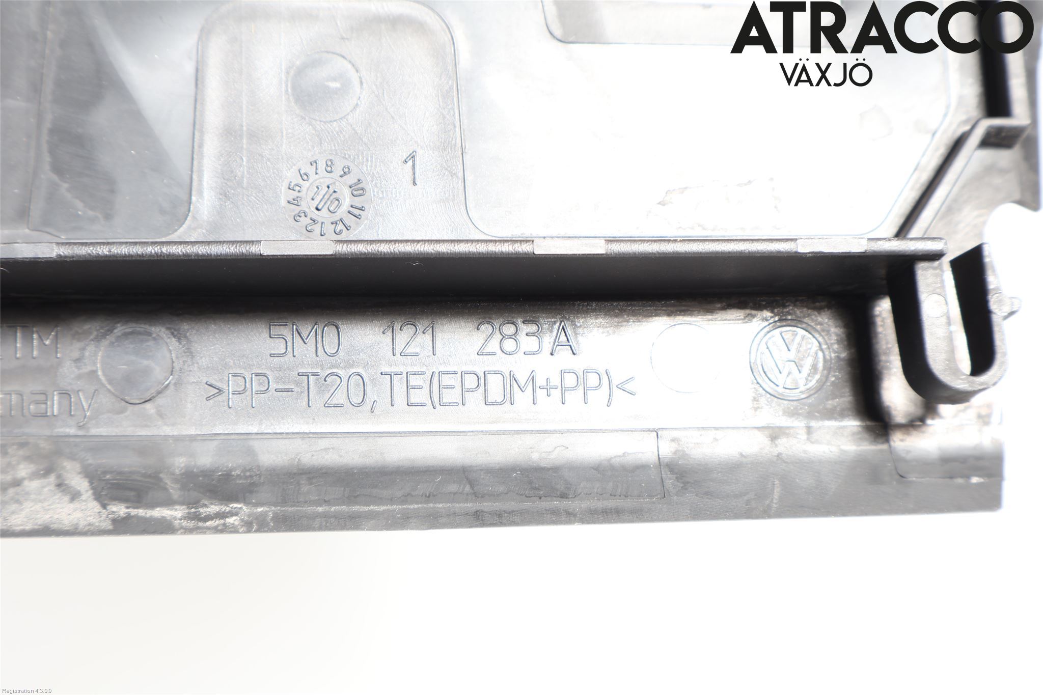 Volkswagen VW GOLF PLUS/CROSS GOLF 04-14 Deflektor Plåt-Plast Kylning