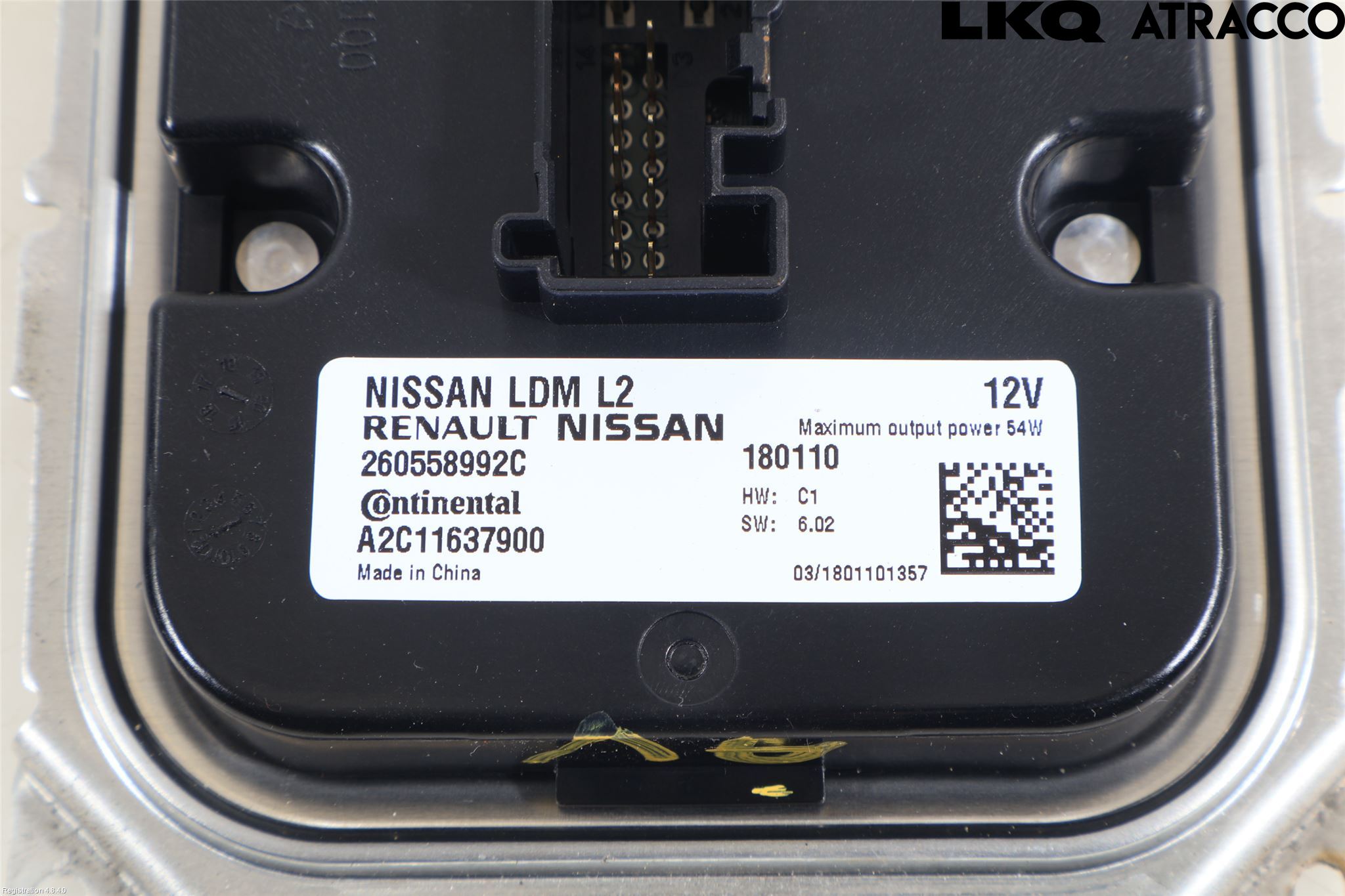 Nissan LEAF 18- Styrenhet Strålkastare