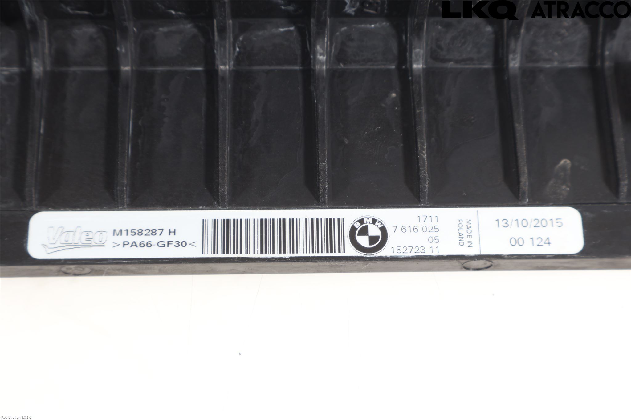 BMW i3 I01 13-22 Kylarfäste-Ram-Balk