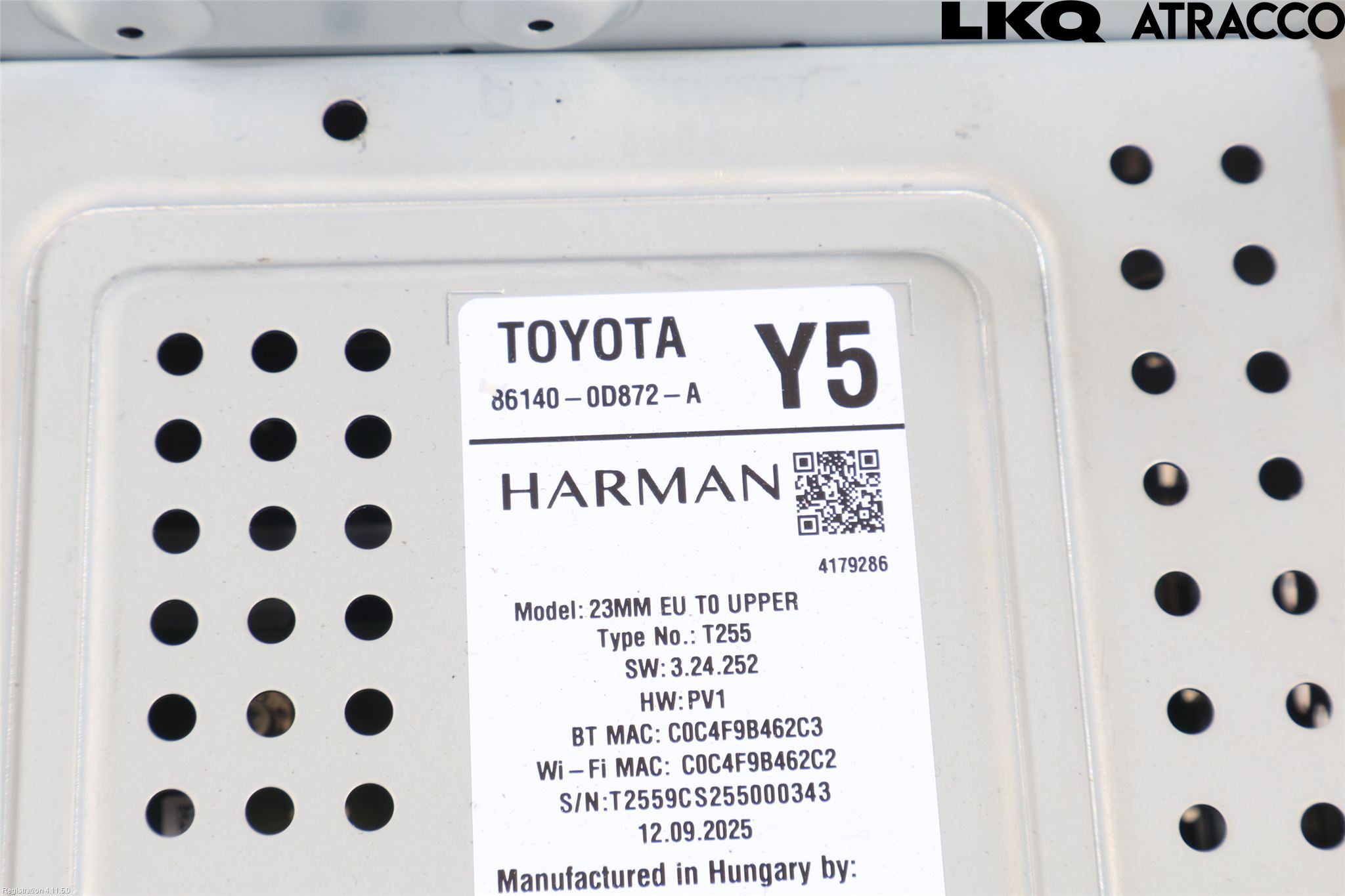 Toyota YARIS CROSS XP21 21- Cd Radio - Multimediapanel
