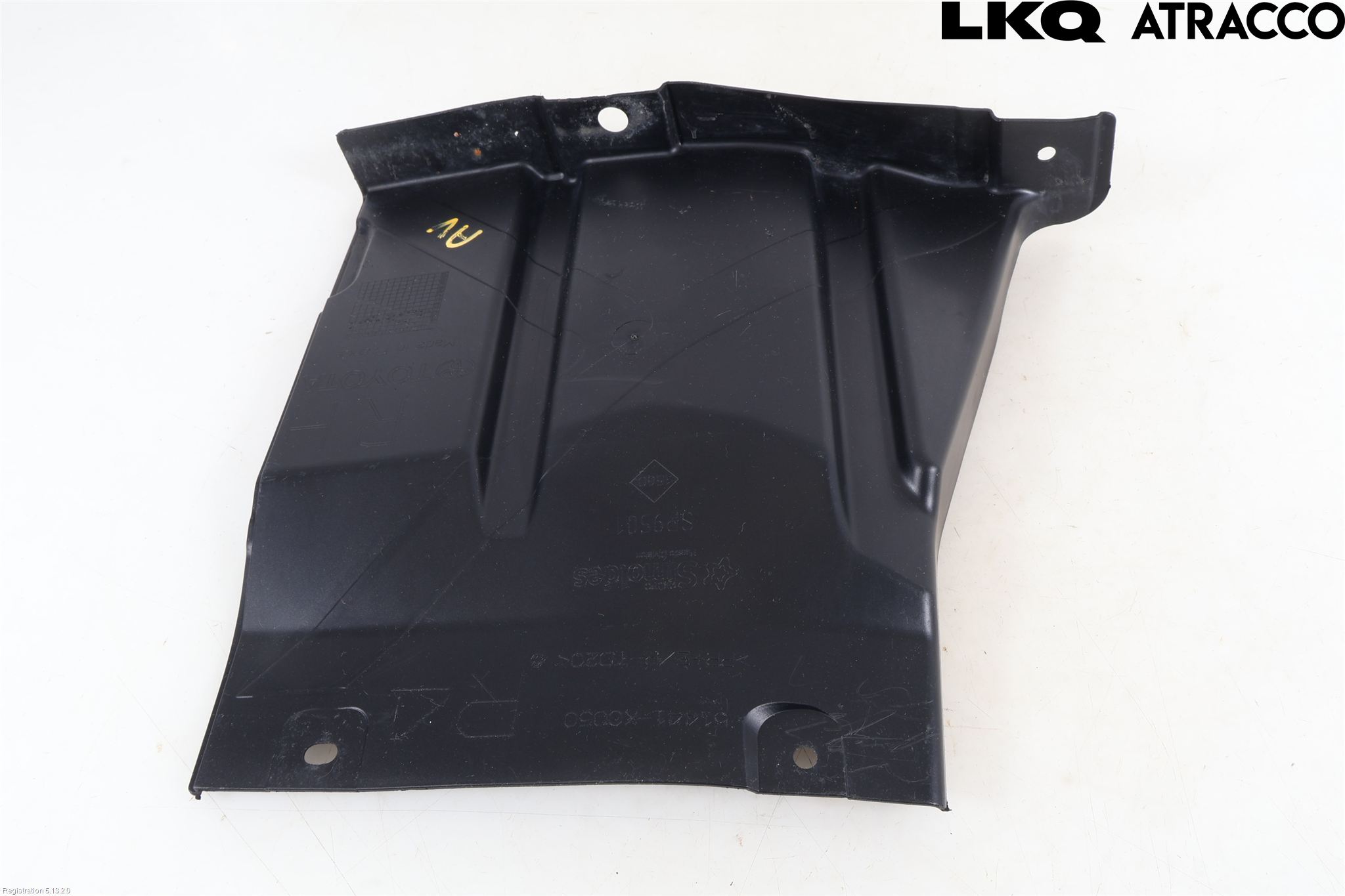 Toyota YARIS XP21 20- Hasplåt Plåt-Plast