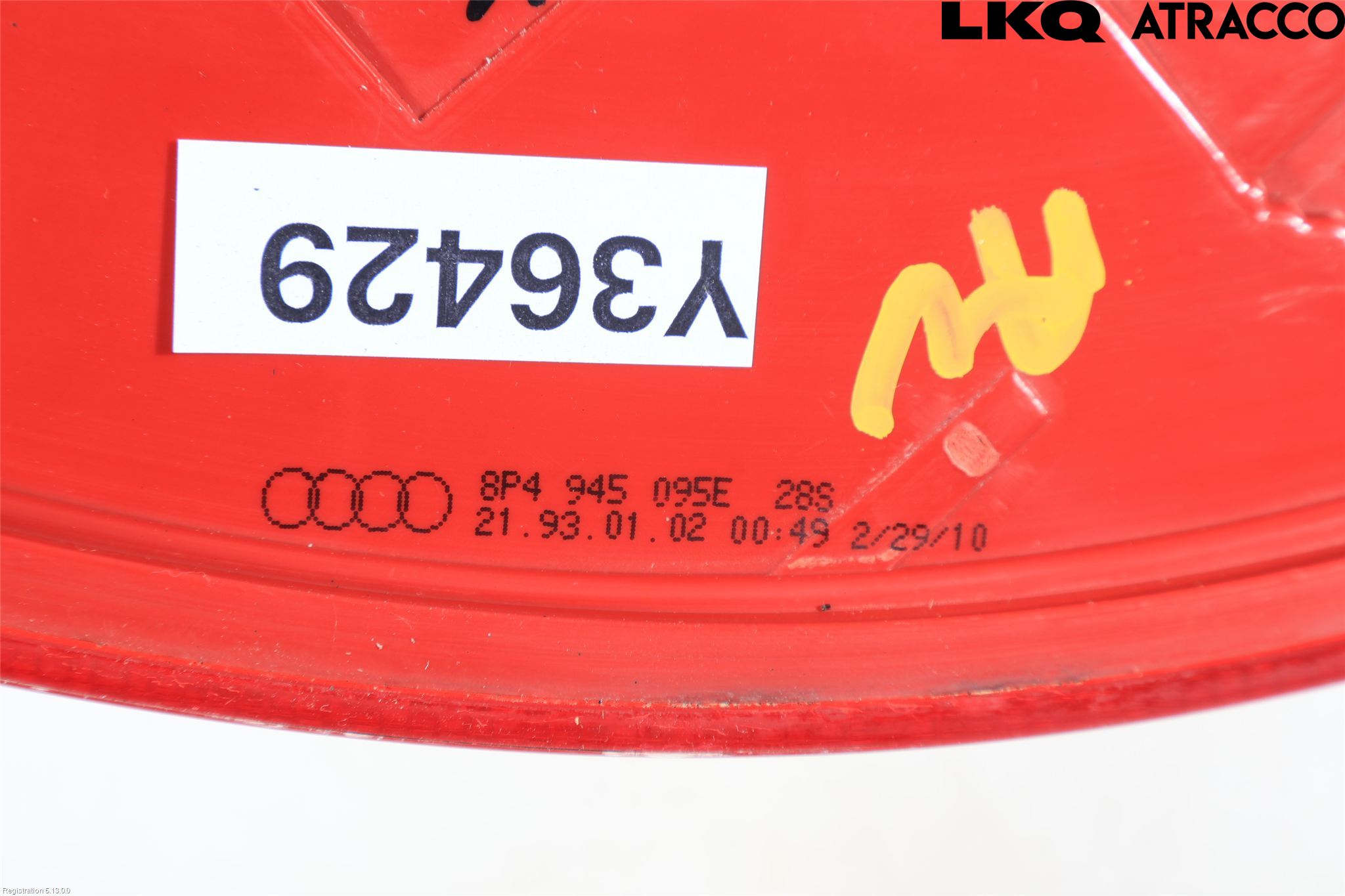 Audi A3/S3 05-13 Bakljus Vänster