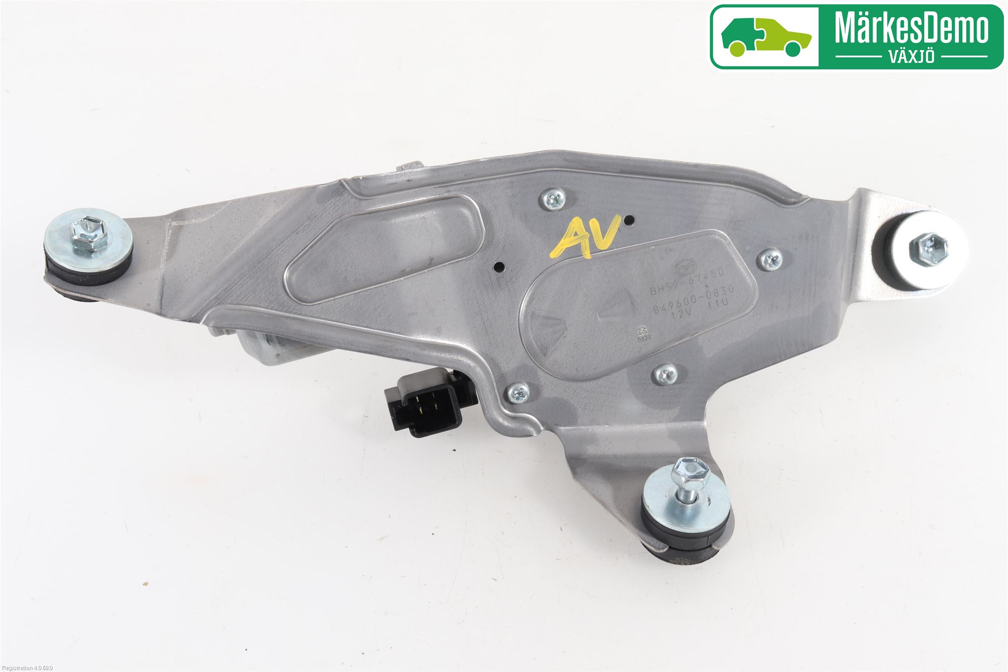 Mazda 3 III 14-19 Torkarmotor Baklucka