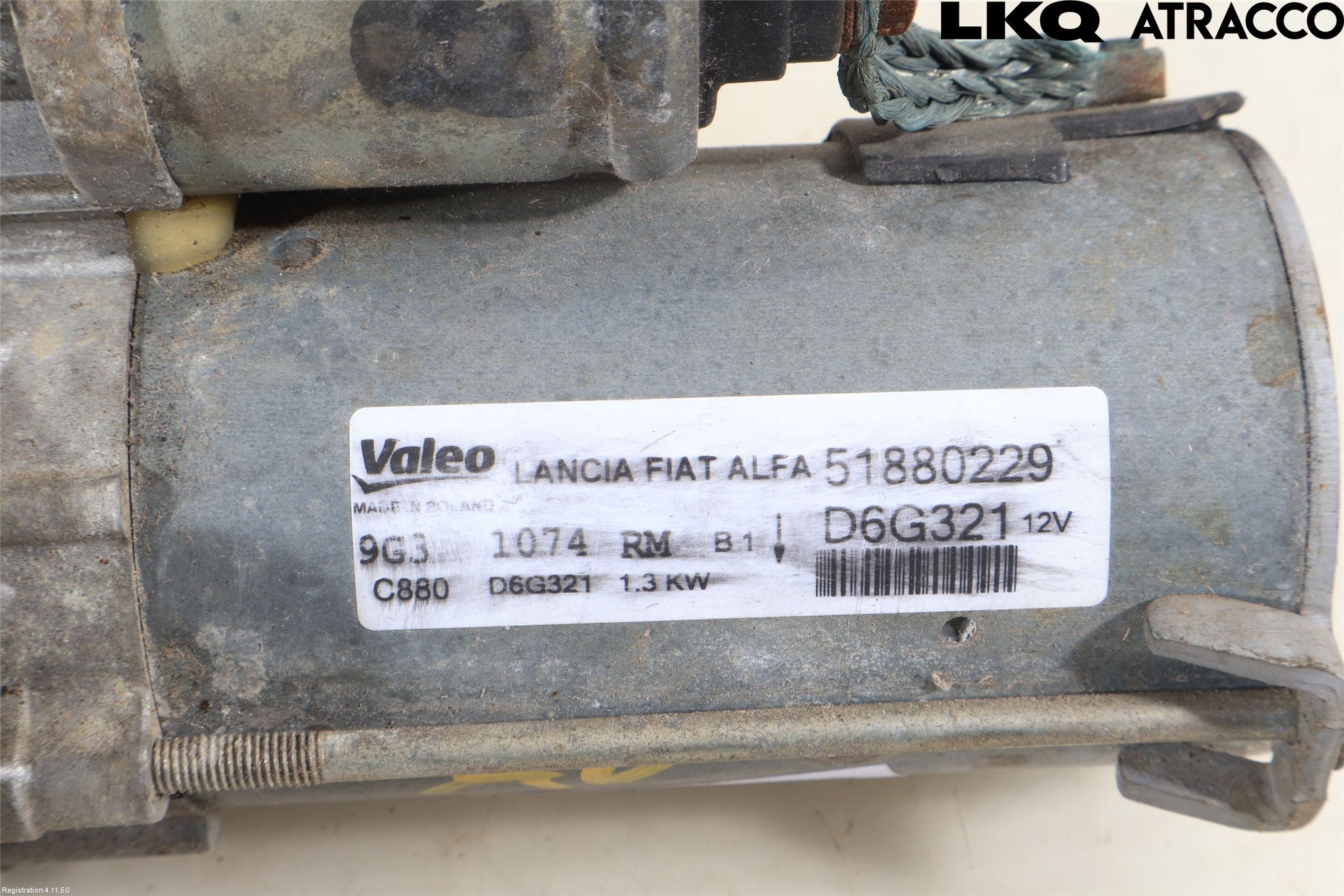 Fiat DOBLO CARGO Startmotor Diesel