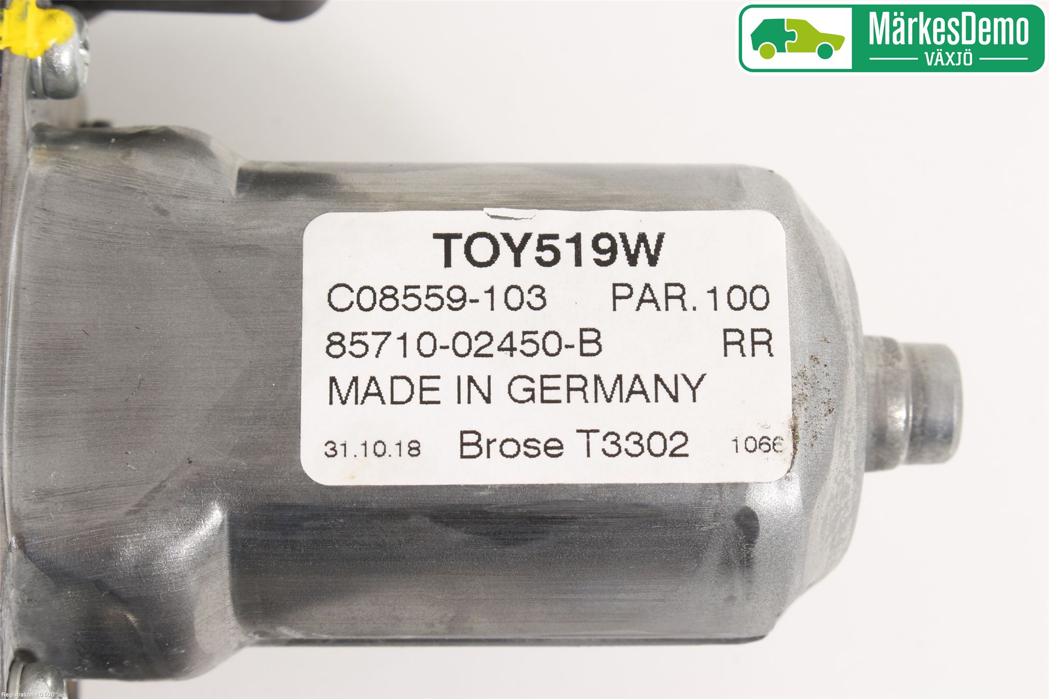 Toyota AURIS 13-19 Fönsterhiss El Kompl