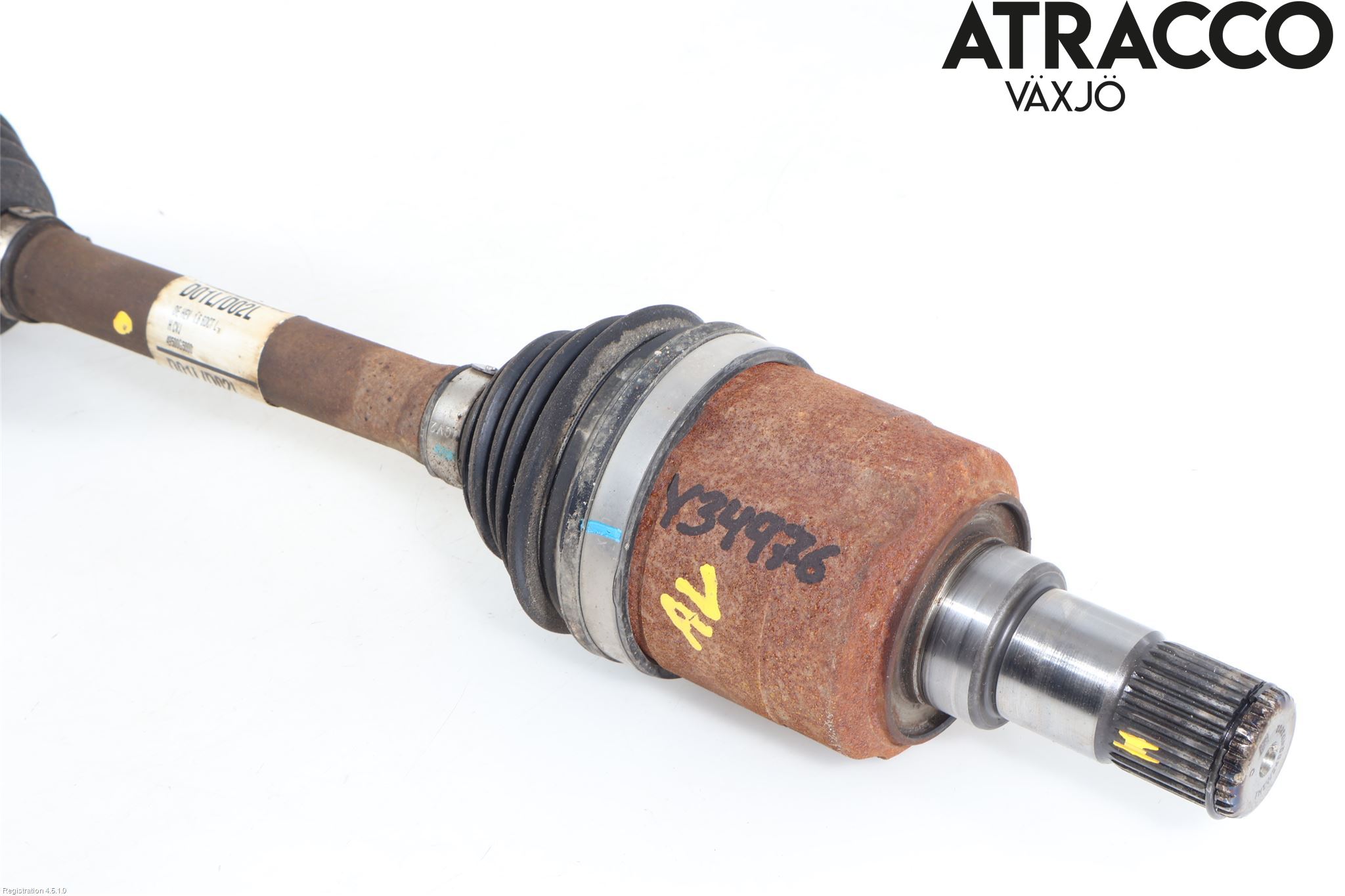 Kia NIRO (DE) 17-22 Drivaxel Fram Vänster