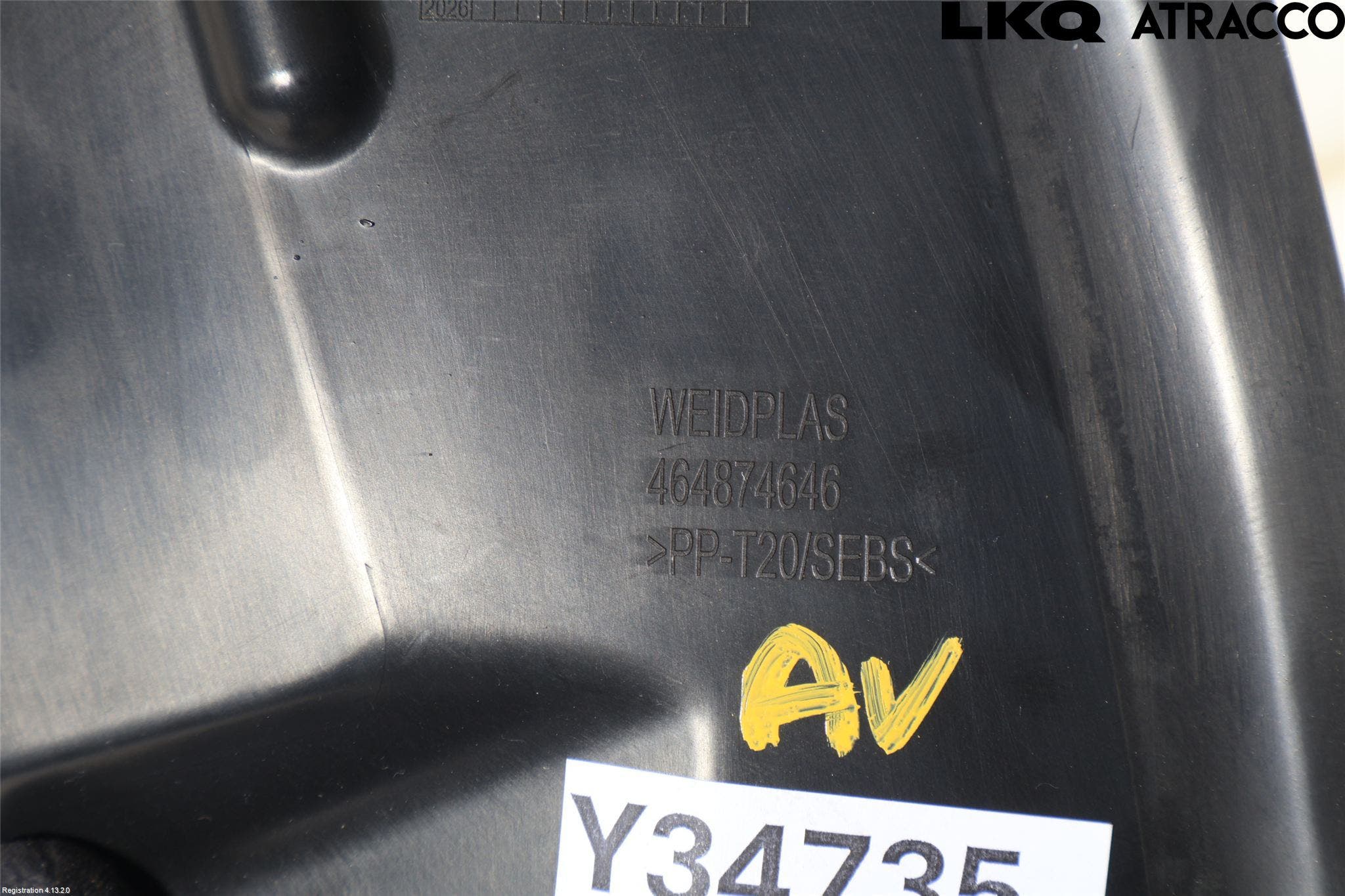 Citroen C3 AIRCROSS 18-23 Deflektor Plåt-Plast Kylning