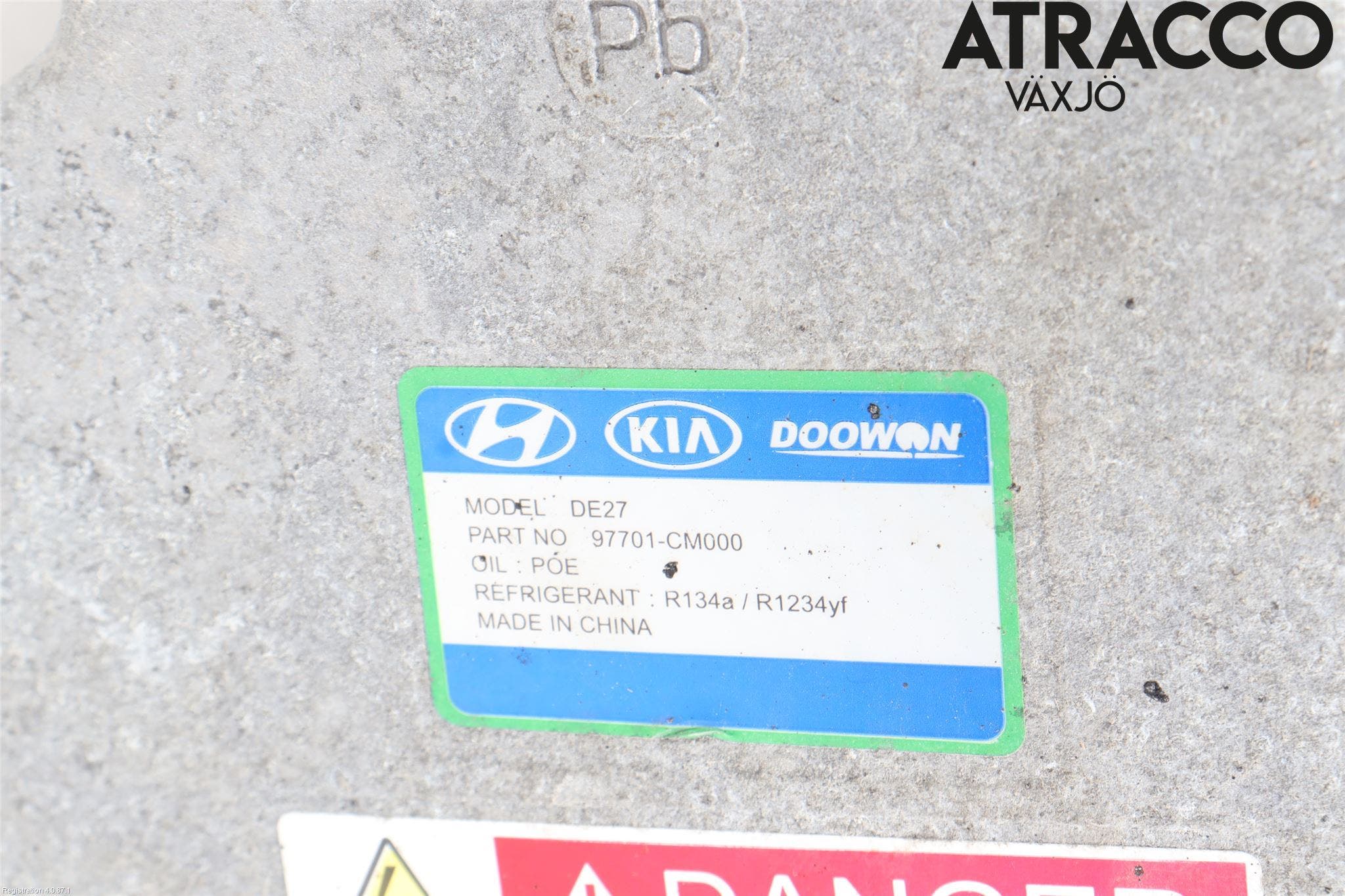 Hyundai KONA/ELECTRIC OS 18-23 Ac Kompressor