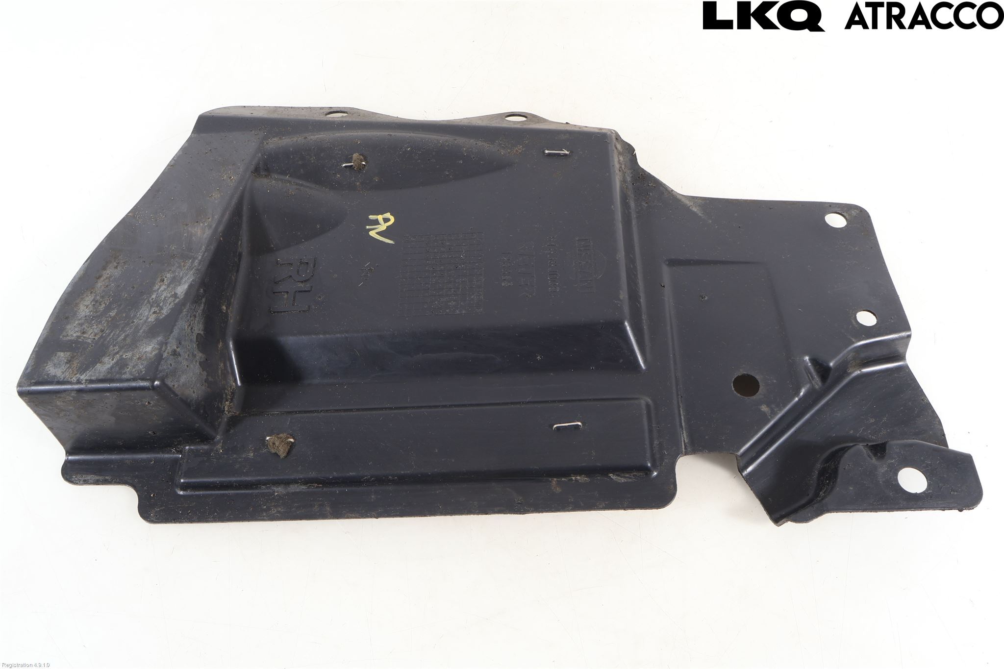 Nissan QASHQAI+2  10-14 Deflektor Plåt-Plast Kylning
