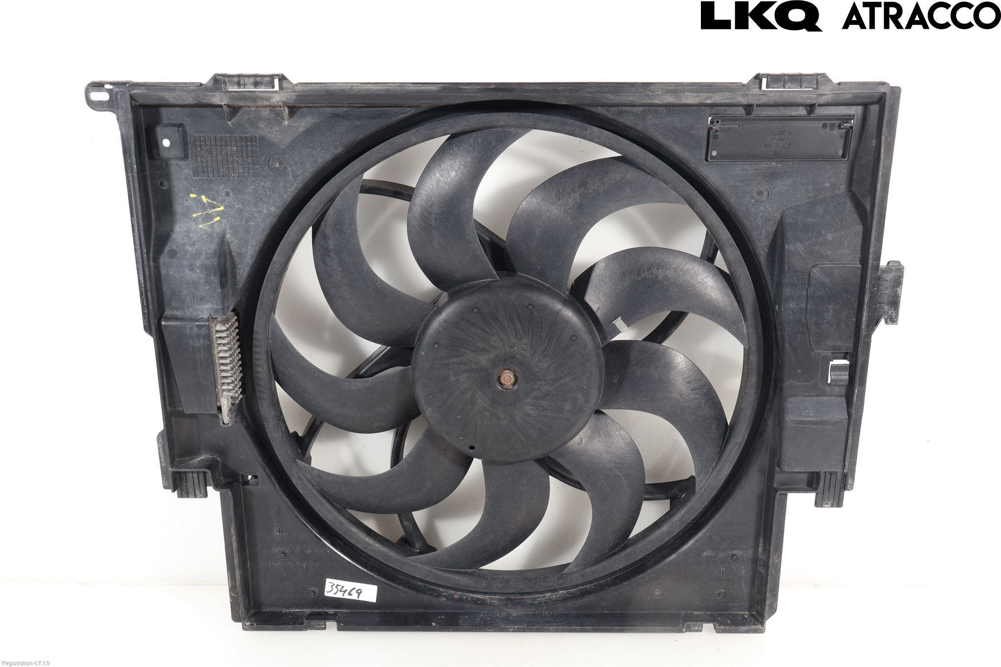 BMW 1 F20/F21 11-19 Kylfläktkåpa