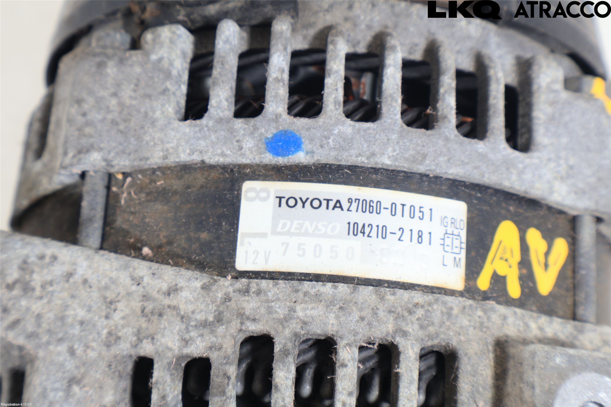 Toyota AURIS 10-12 Generator