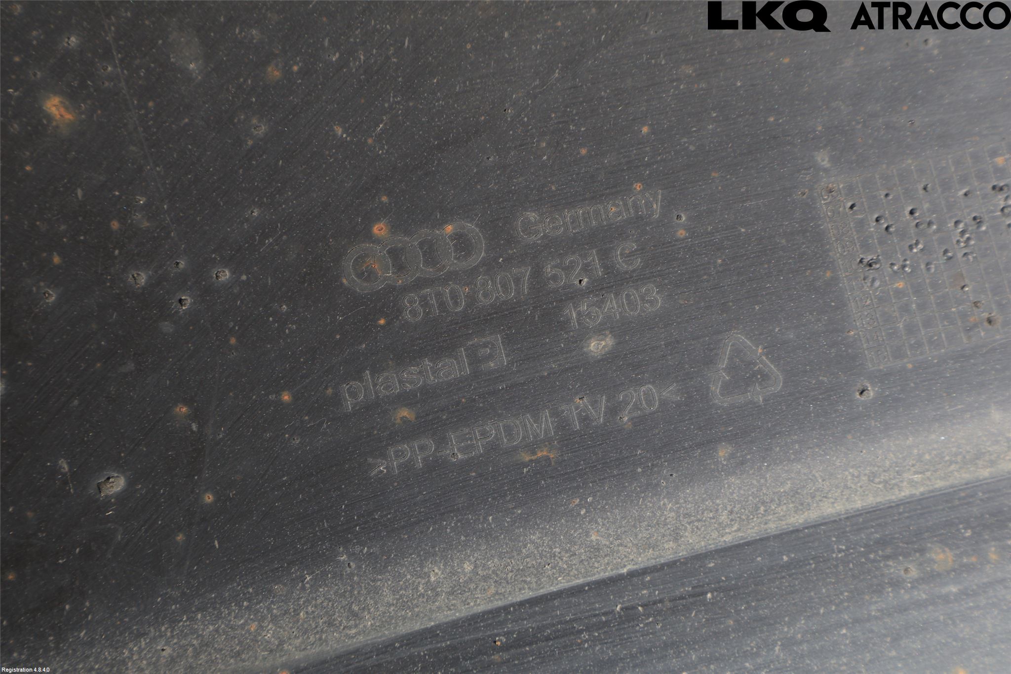 Audi A5 07-16 Stötfångardel Bak Mitt