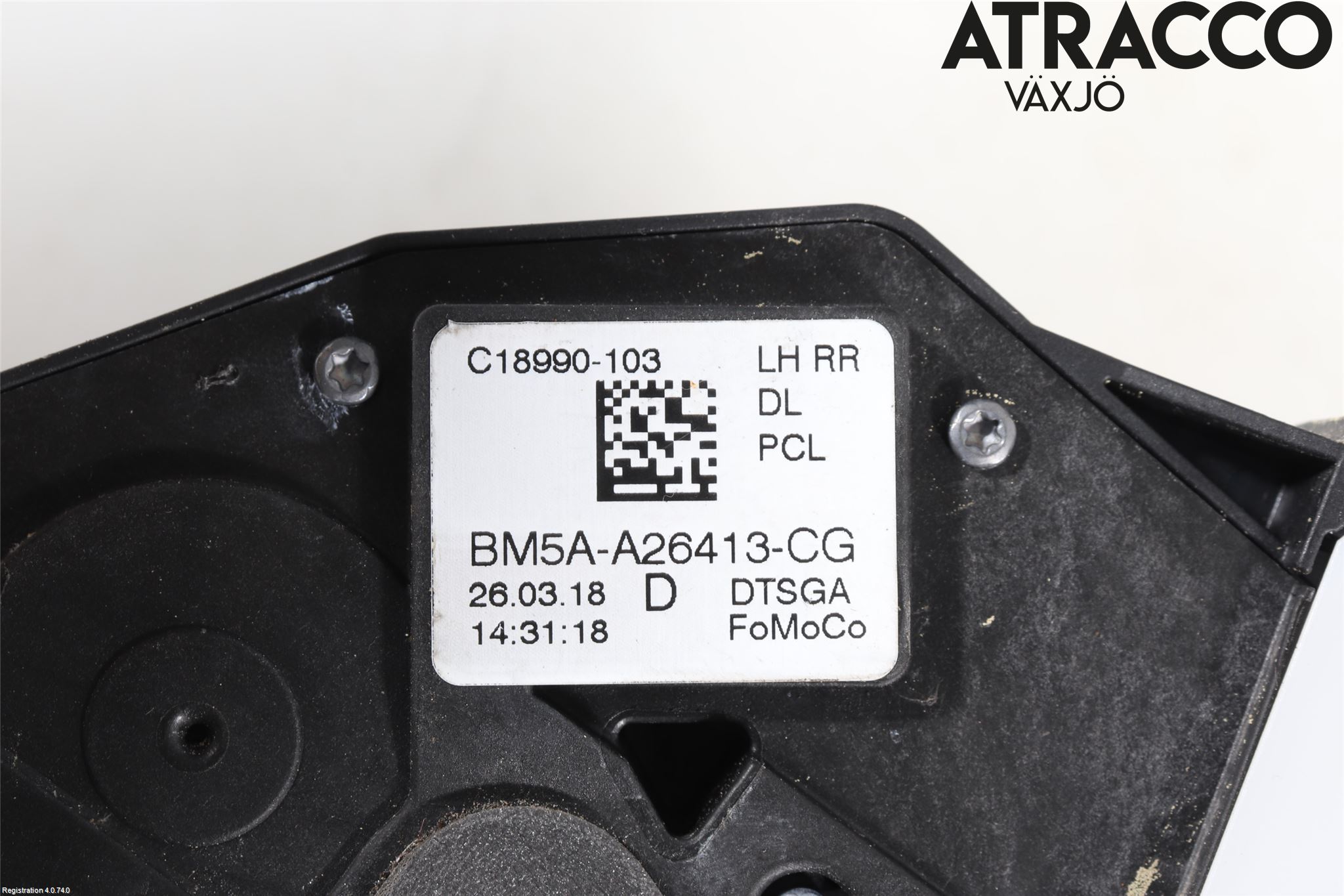 Ford MONDEO 15-22 Låskista-Dörrlås