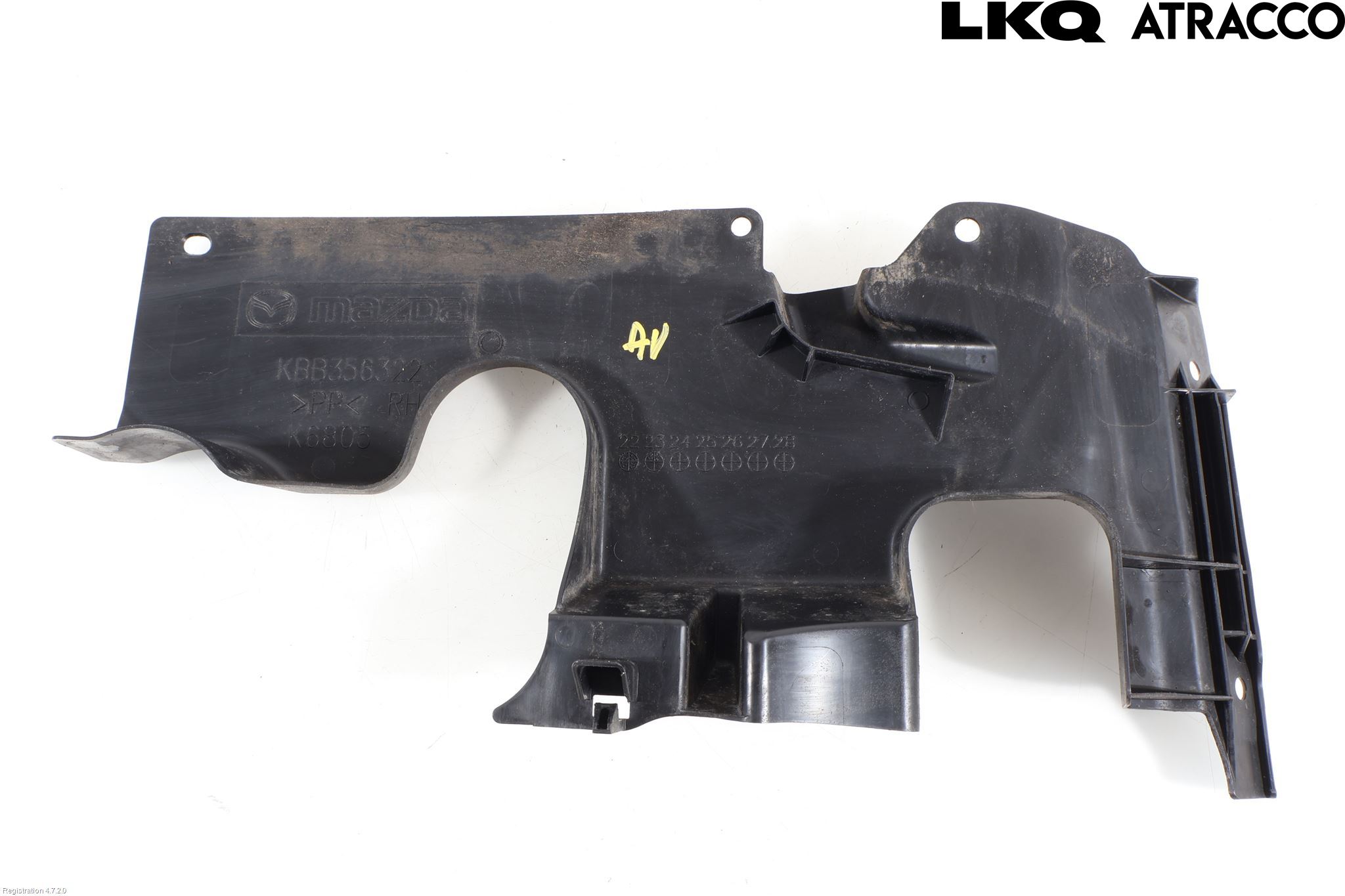 Mazda CX-60 22- Hasplåt Plåt-Plast