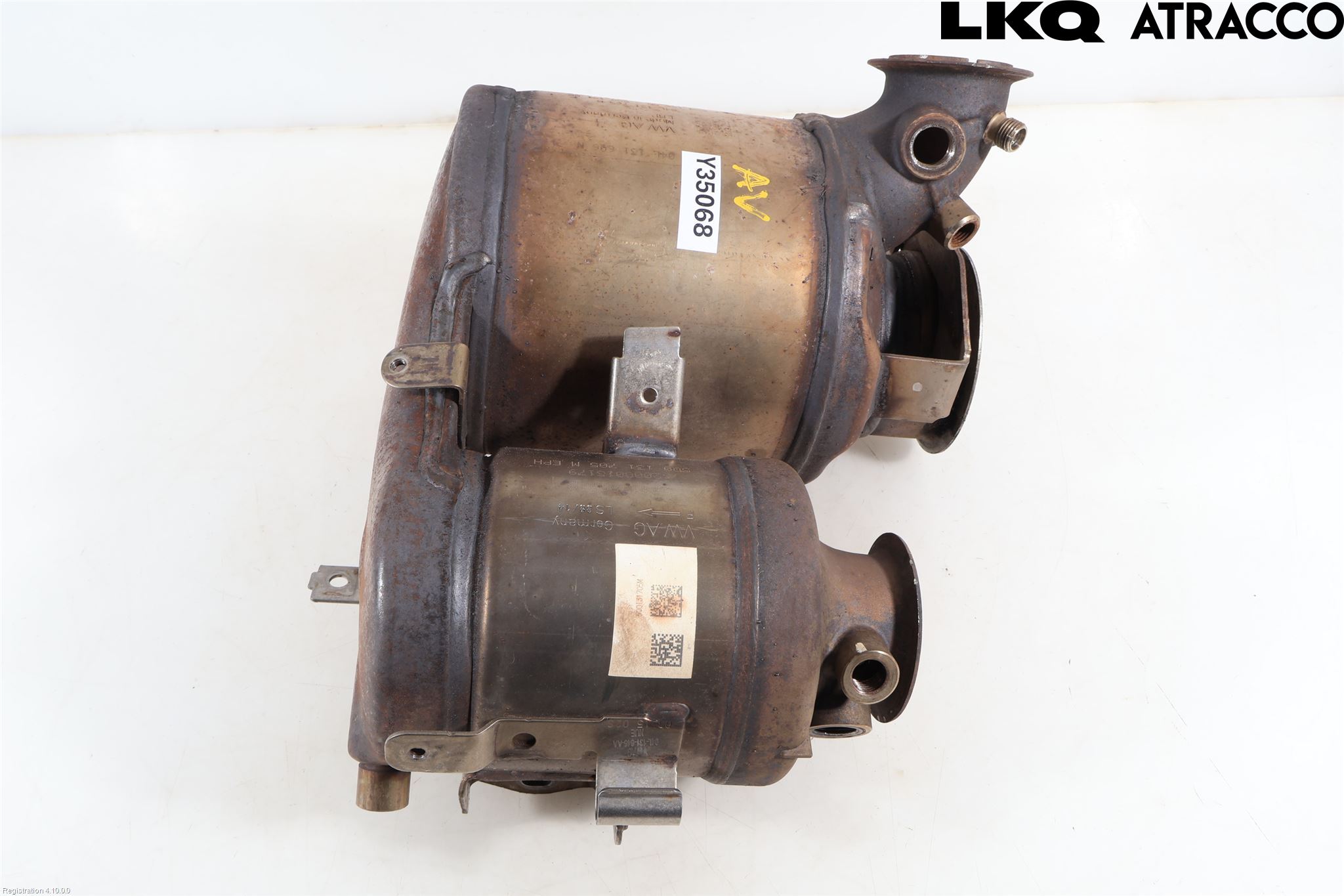 Volkswagen VW GOLF / E-GOLF VII 13-20 Avgas Partikelfilter