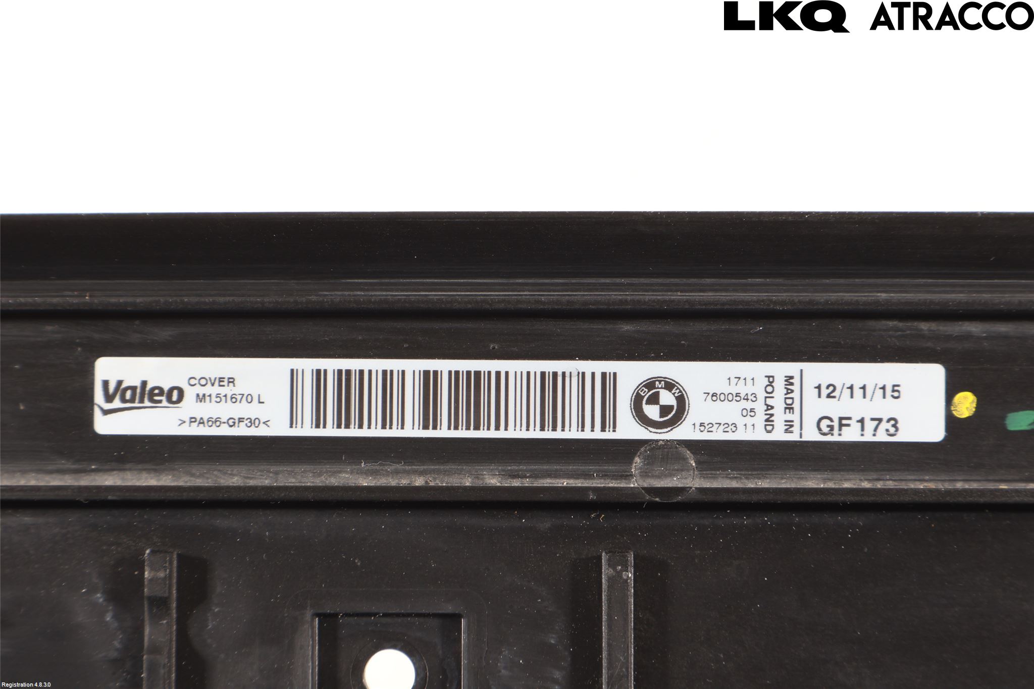 BMW i3 I01 13-22 Täckplast Front