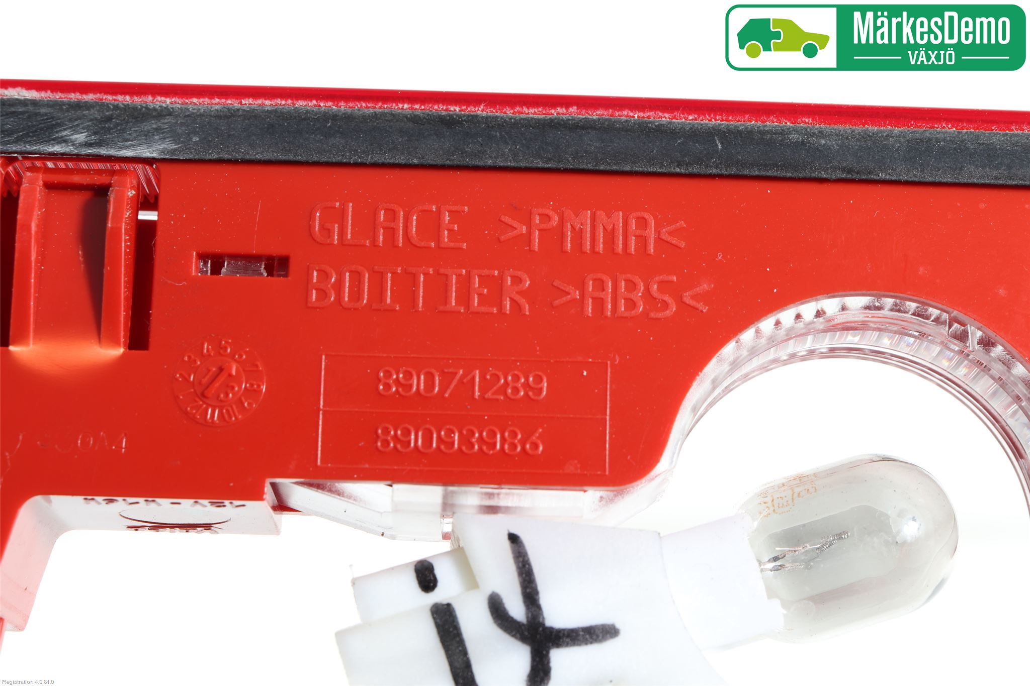 Citroen BERLINGO 08-18 Bromsljus Bakruta