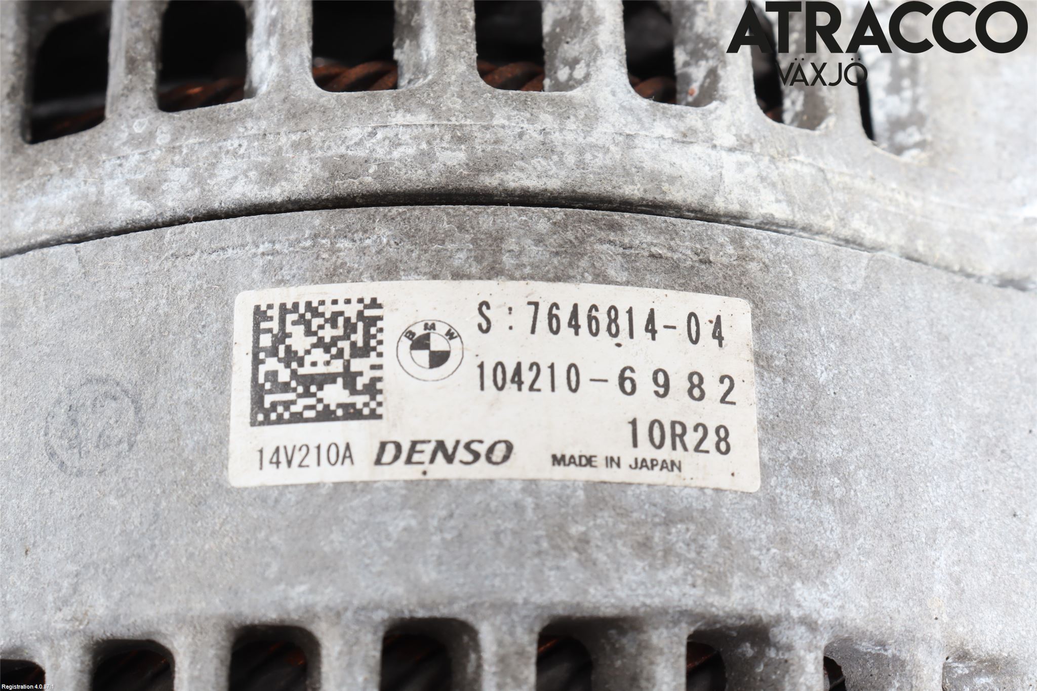 BMW X4 F26 14-18 Generator