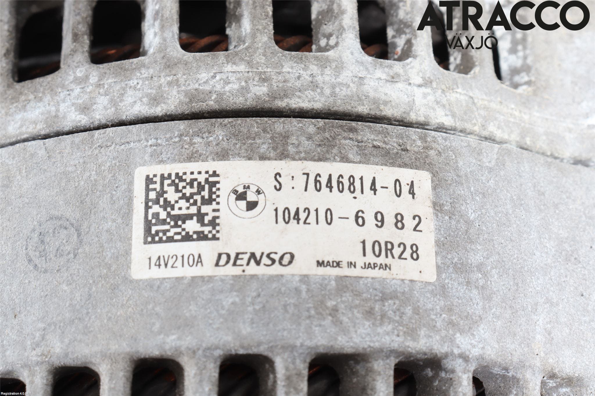 BMW X4 F26 14-18 Generator