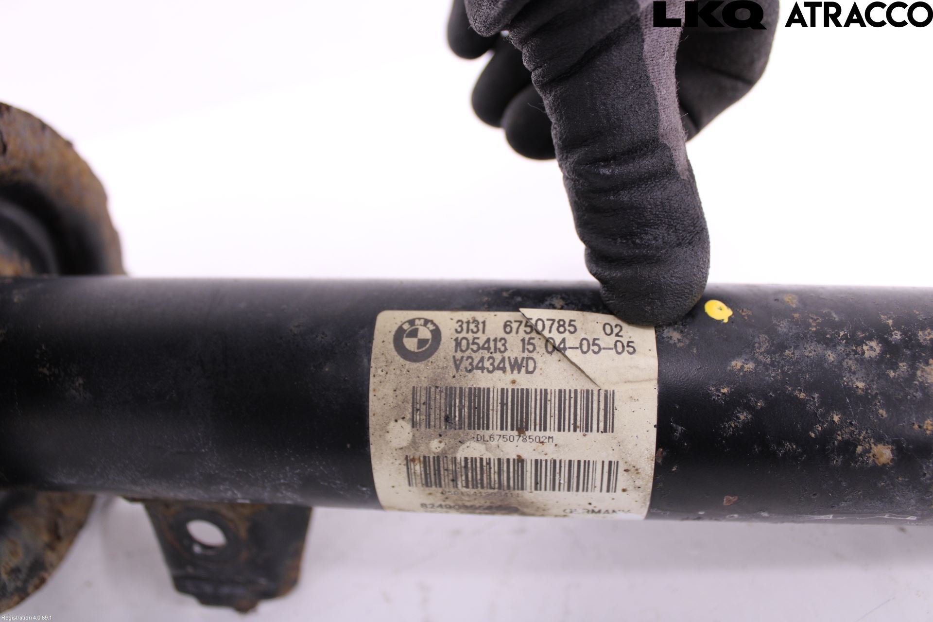 BMW 3 E46      98-05 Fjäderben Fram Vänster