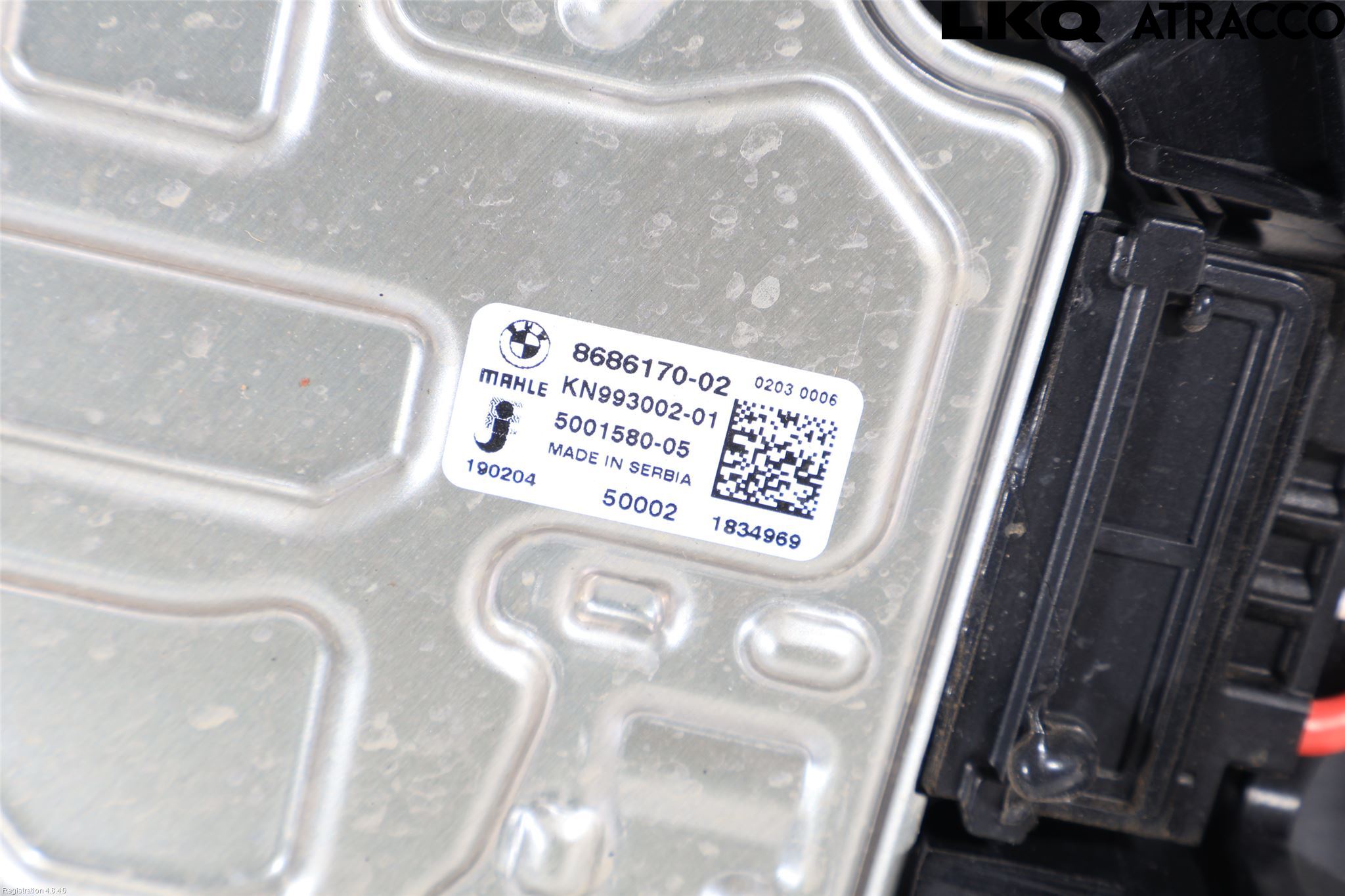 BMW X3 G01 18- Kylfläktkåpa