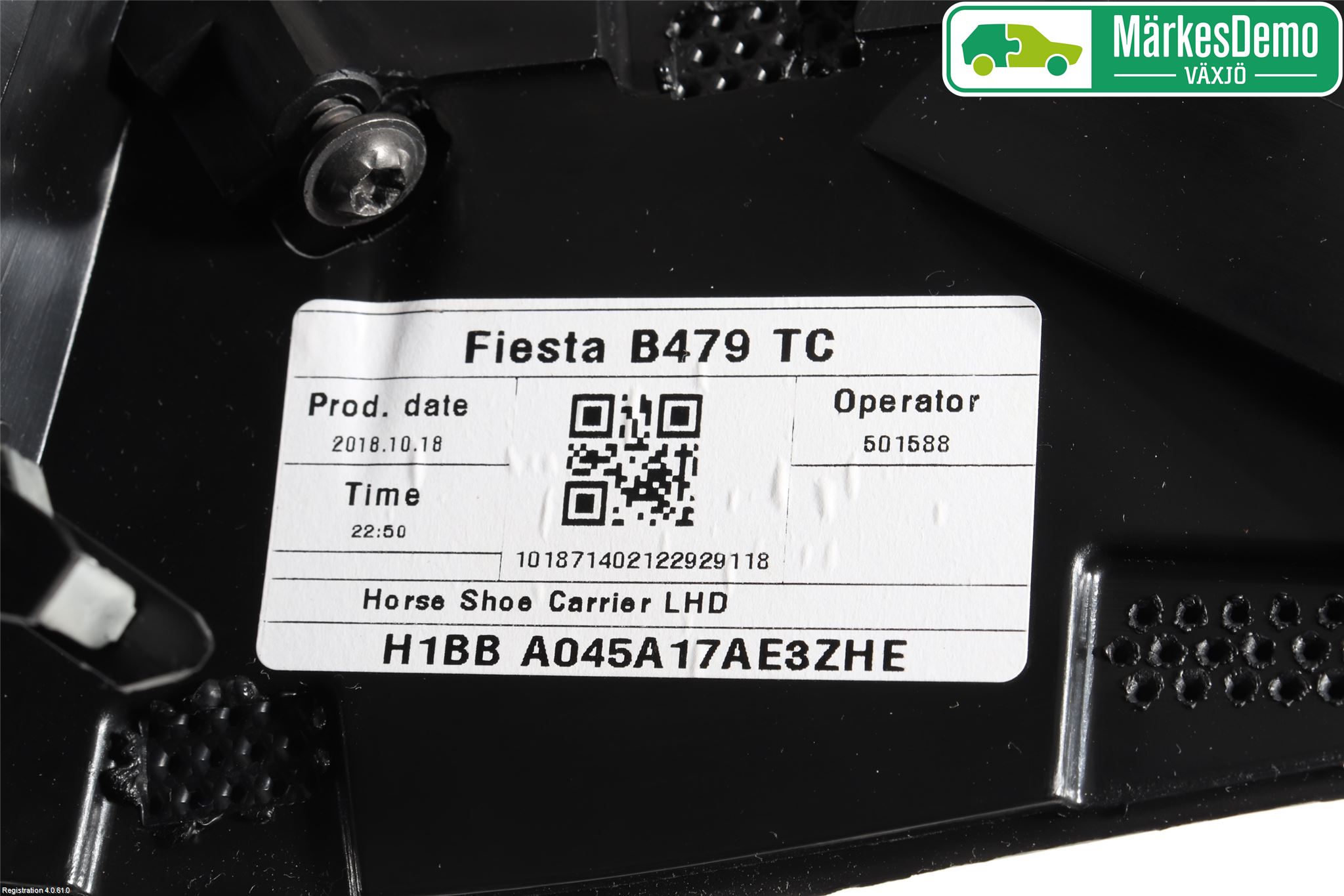 Ford FIESTA (VII) 18-23 Instrumentkonsoll Mitt