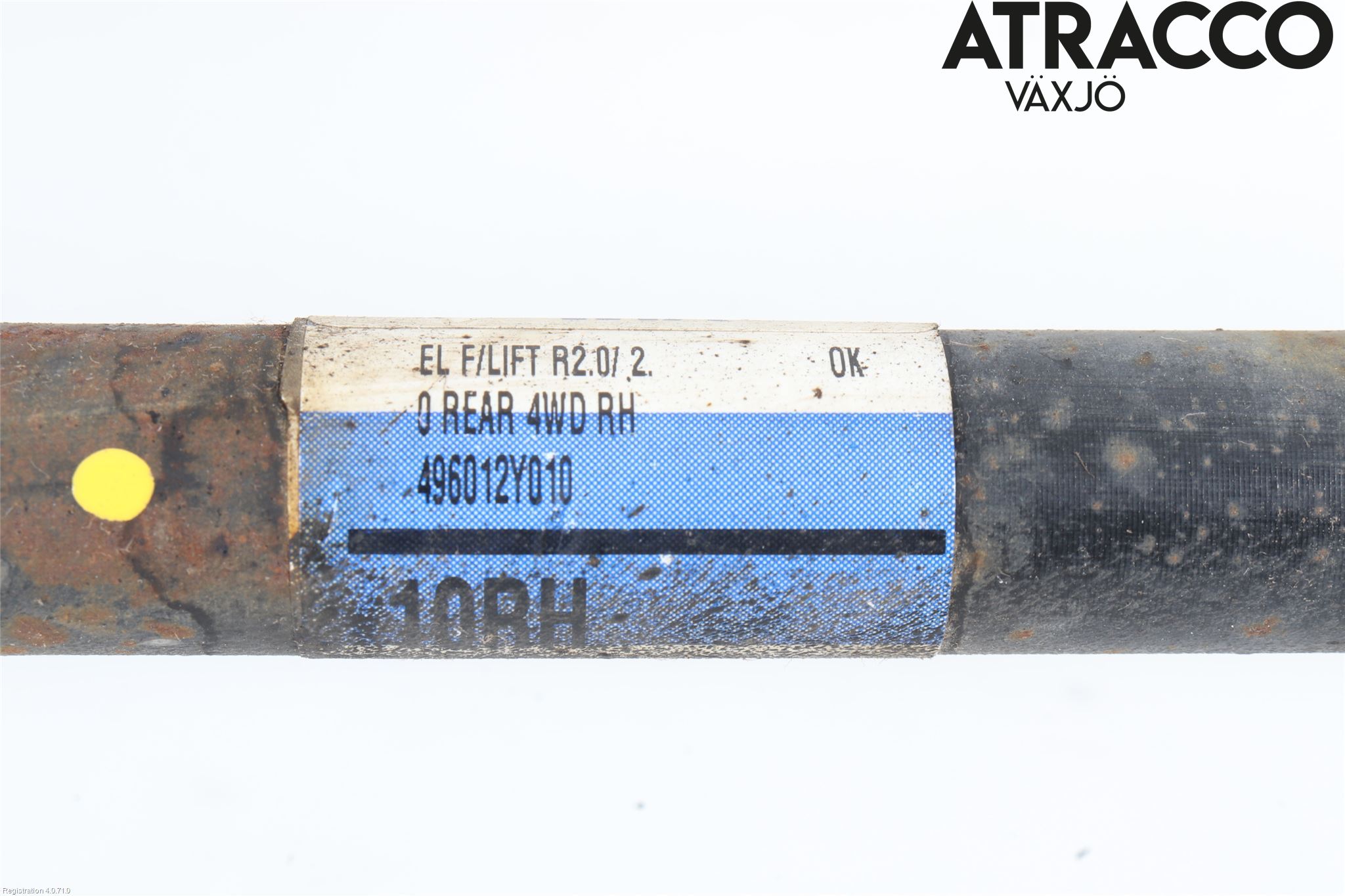 Hyundai ix35 Drivaxel Bak Höger